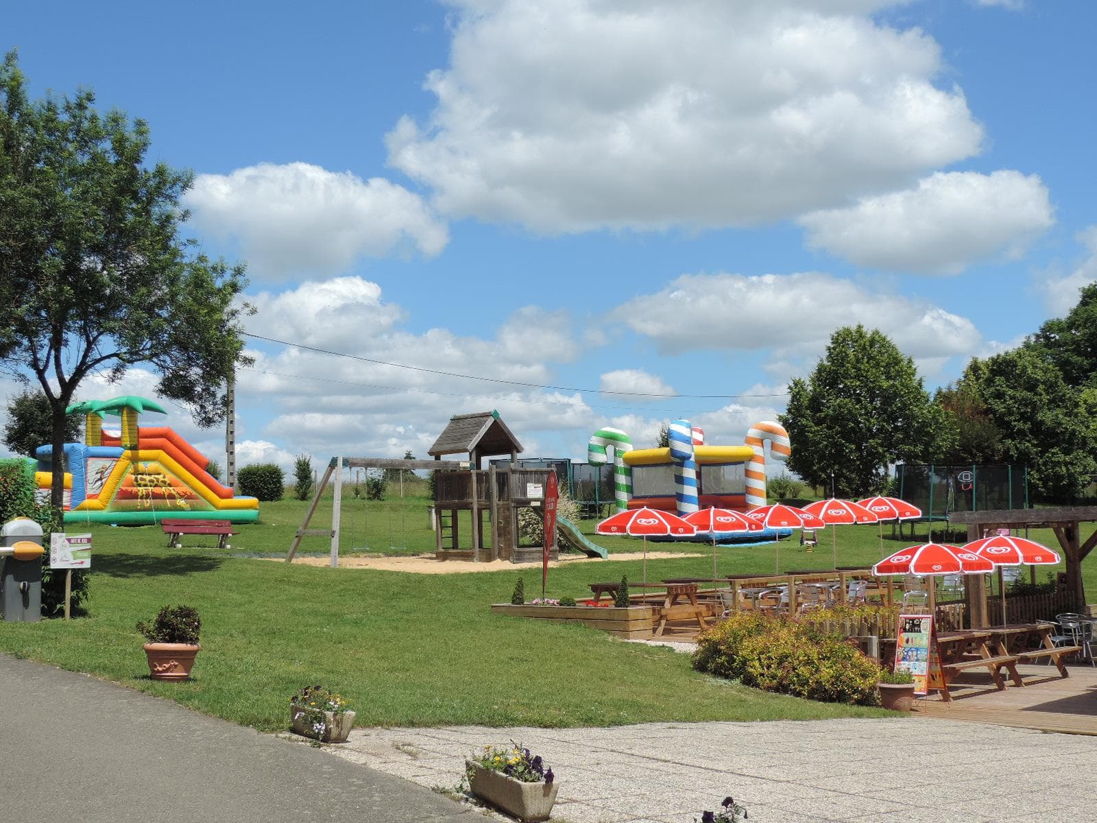 A scenery from Camping Le Bois Fleuri