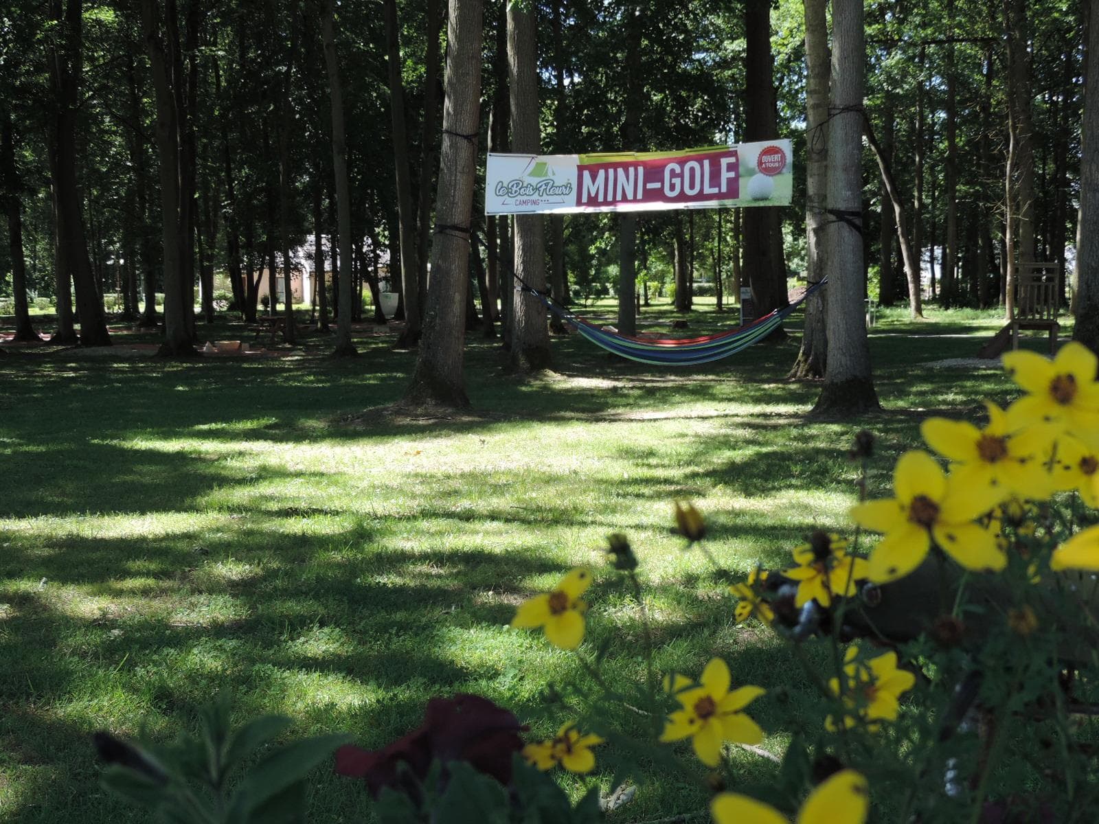 A scenery from Camping Le Bois Fleuri