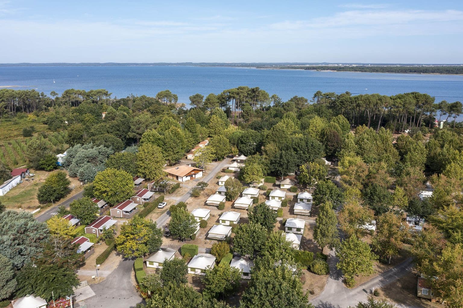 A scenery from Camping Sandaya Lac De Sanguinet