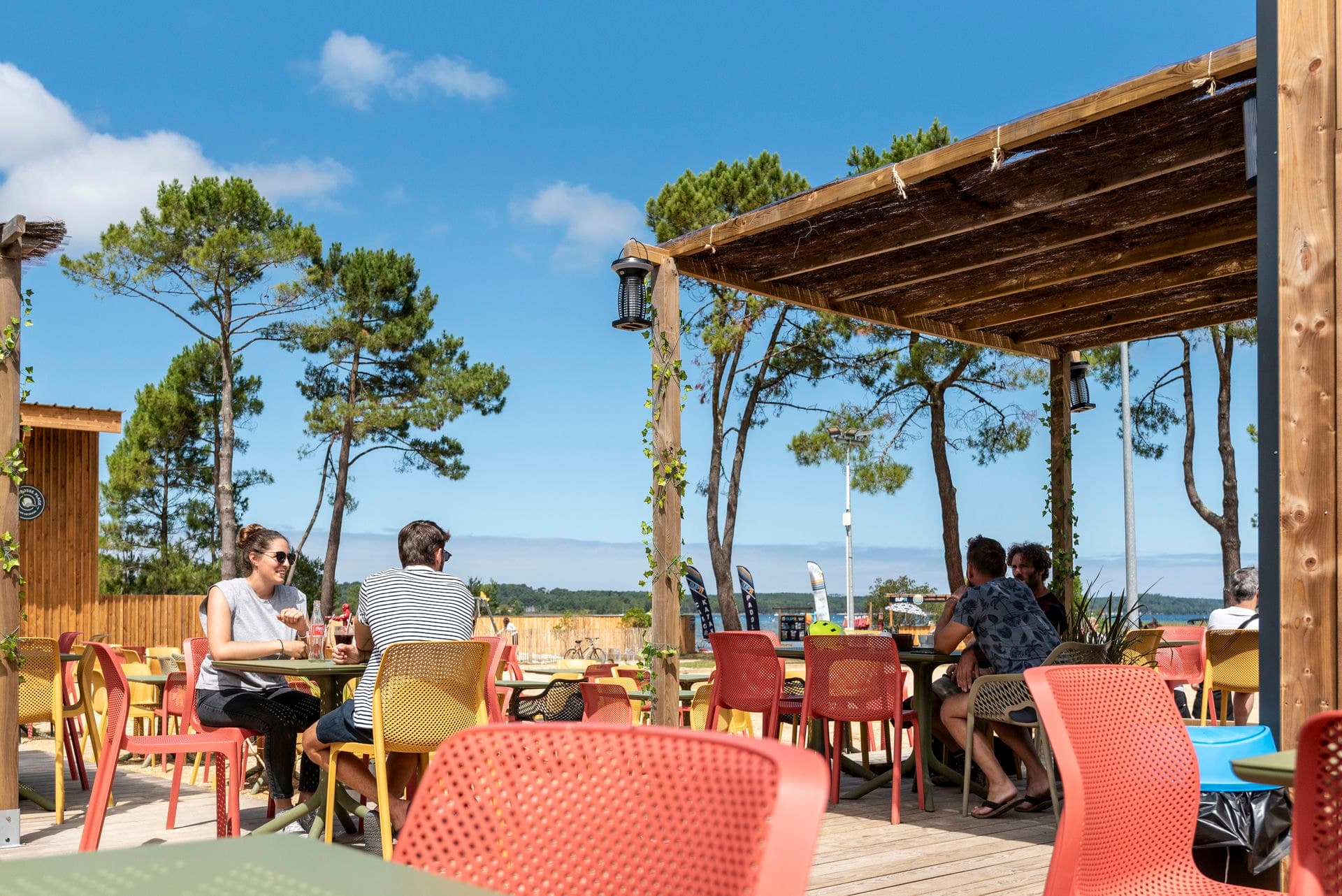 A scenery from Camping Club Navarrosse Plage - MS Vacances