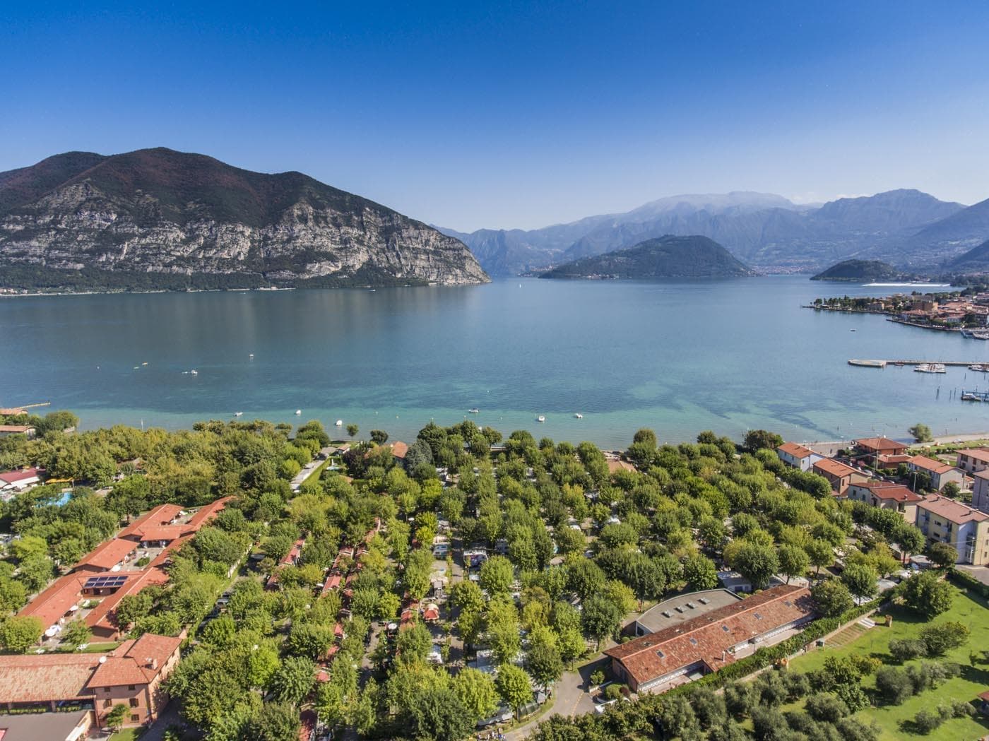 A scenery from Camping Del Sole Village