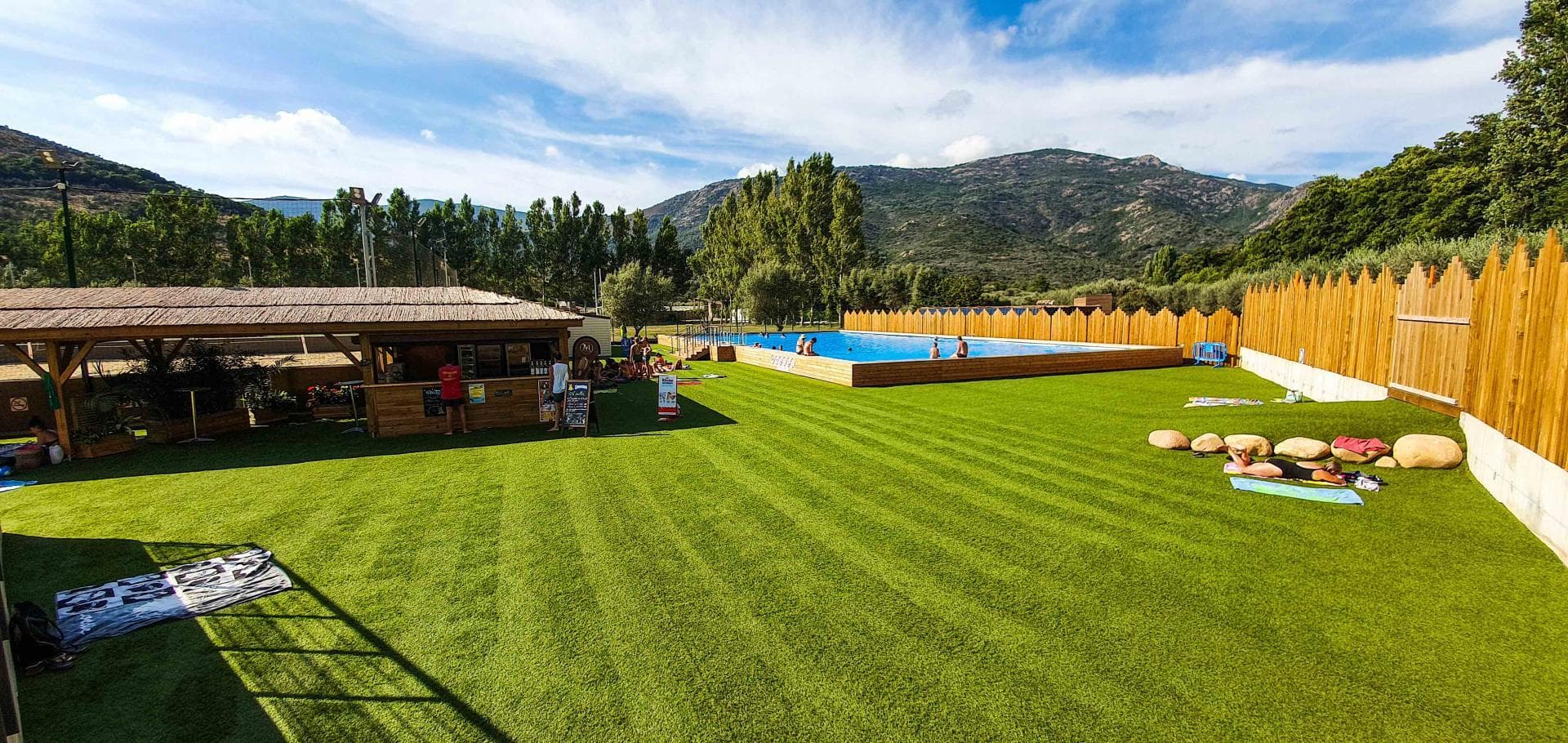 A scenery from SAGONE RESORT