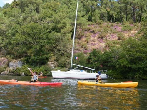 A scenery from Camping Les Pins