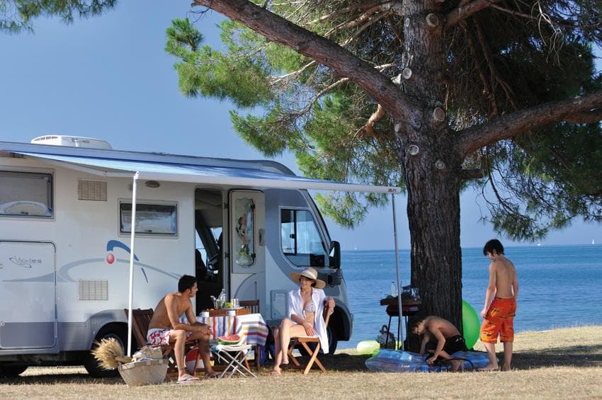 A scenery from Maistra Camping Polari