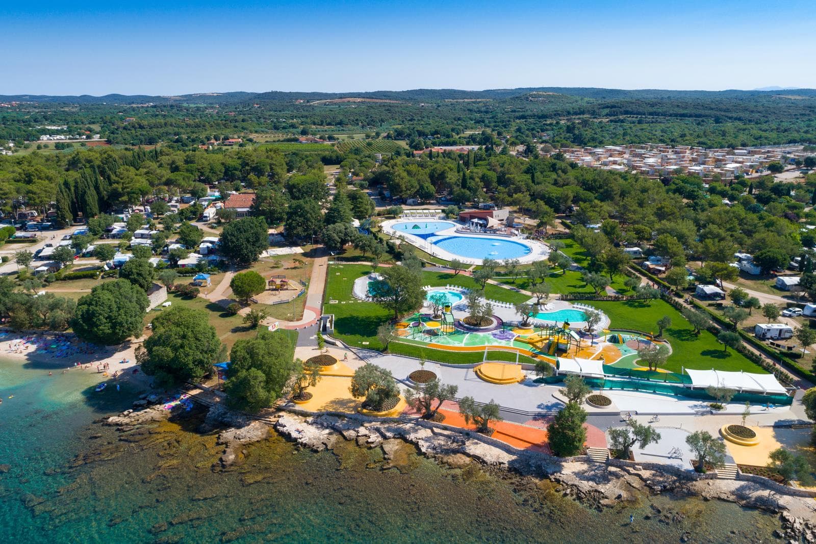 A scenery from Maistra Camping Polari