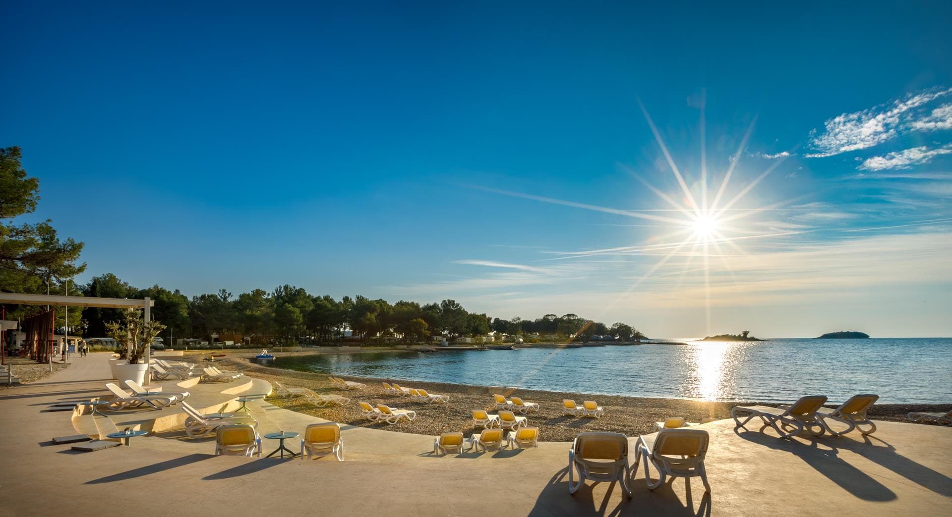 A scenery from Maistra Camping Valkanela
