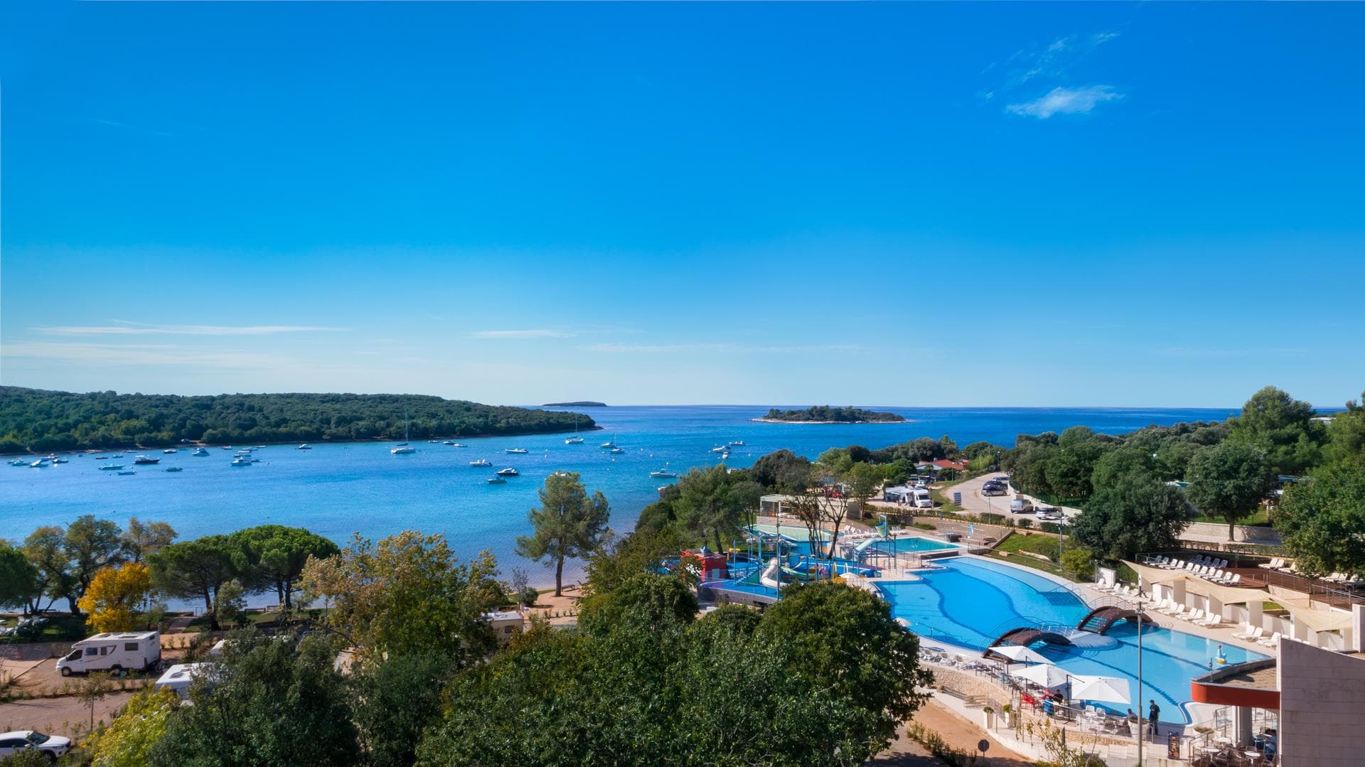 A scenery from Maistra Camping Vestar
