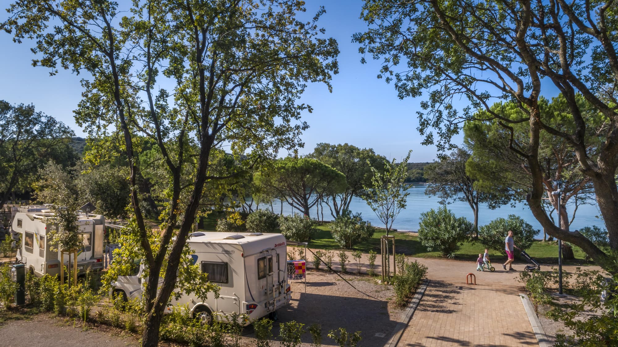 A scenery from Maistra Camping Vestar
