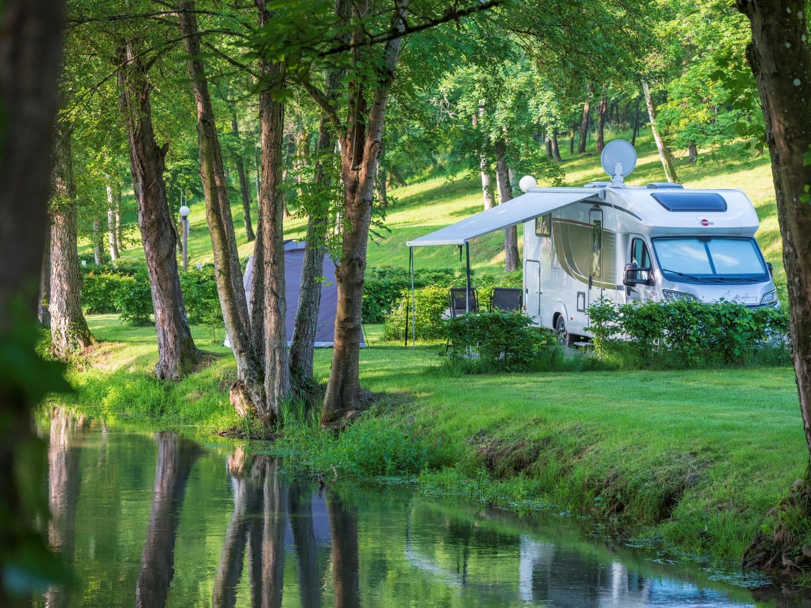 A scenery from Camping du Buisson