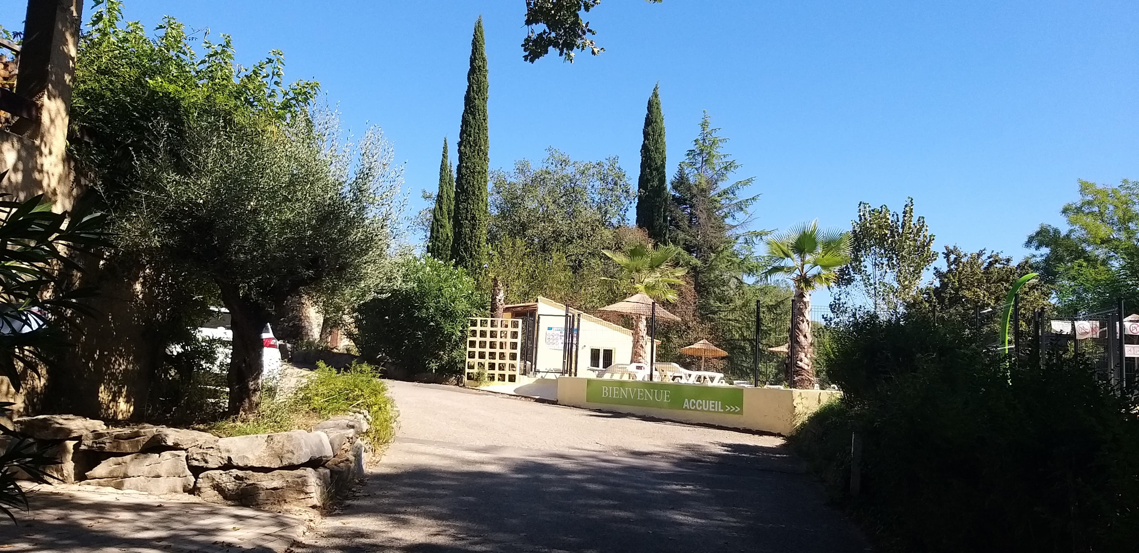 A scenery from Camping Universal