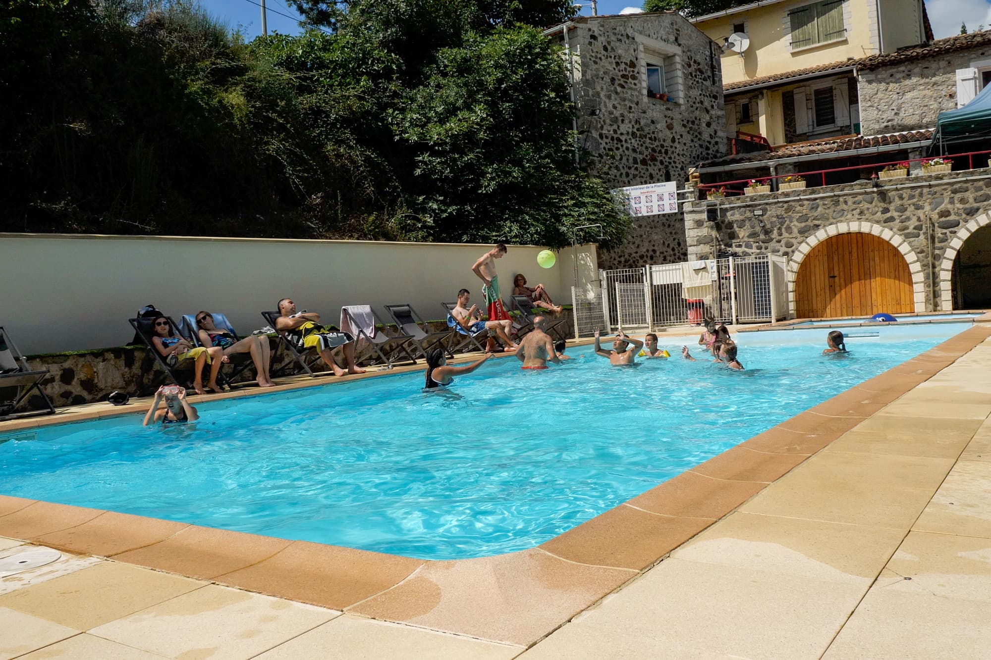 A scenery from Camping Les Rives d'Auzon