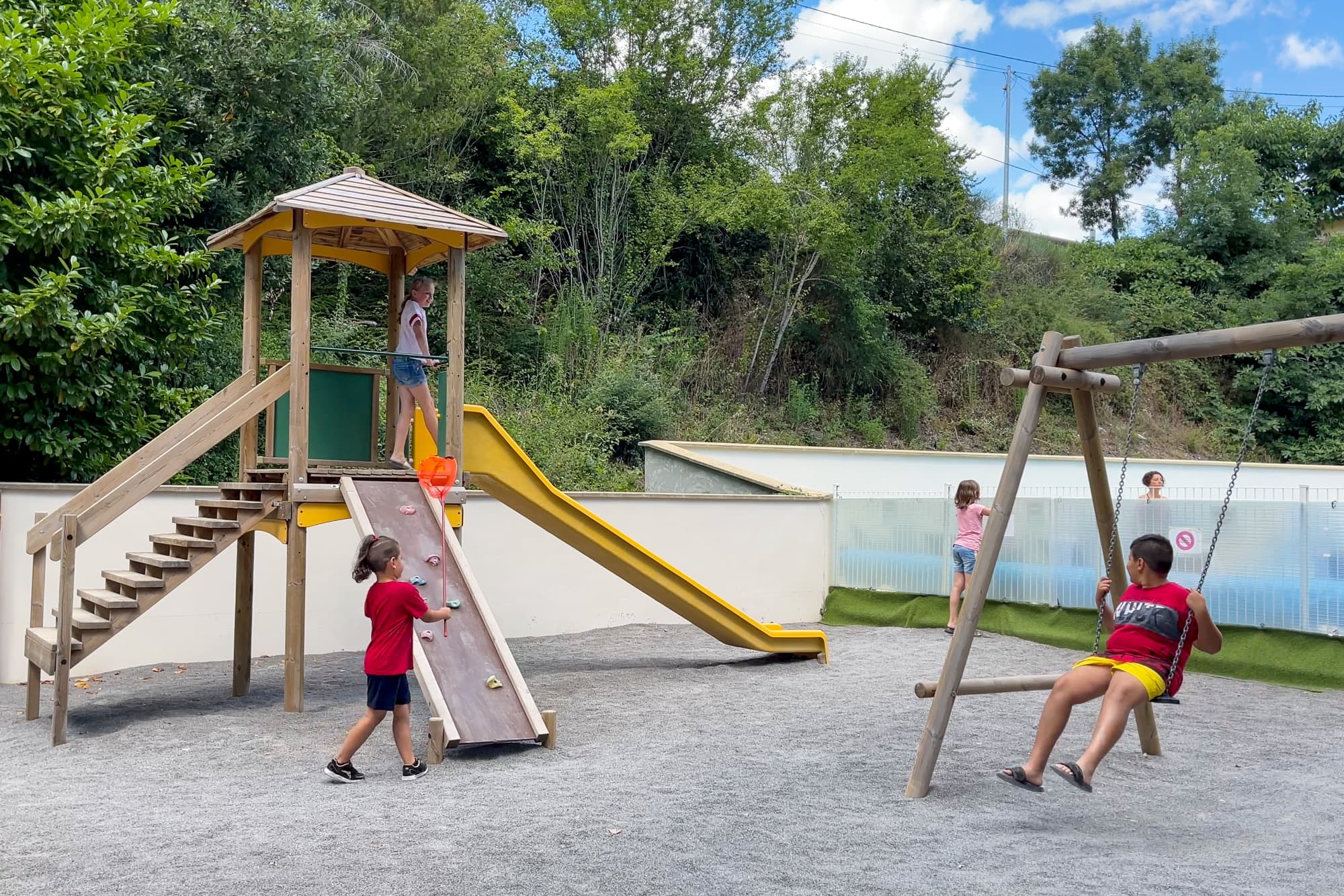 A scenery from Camping Les Rives d'Auzon