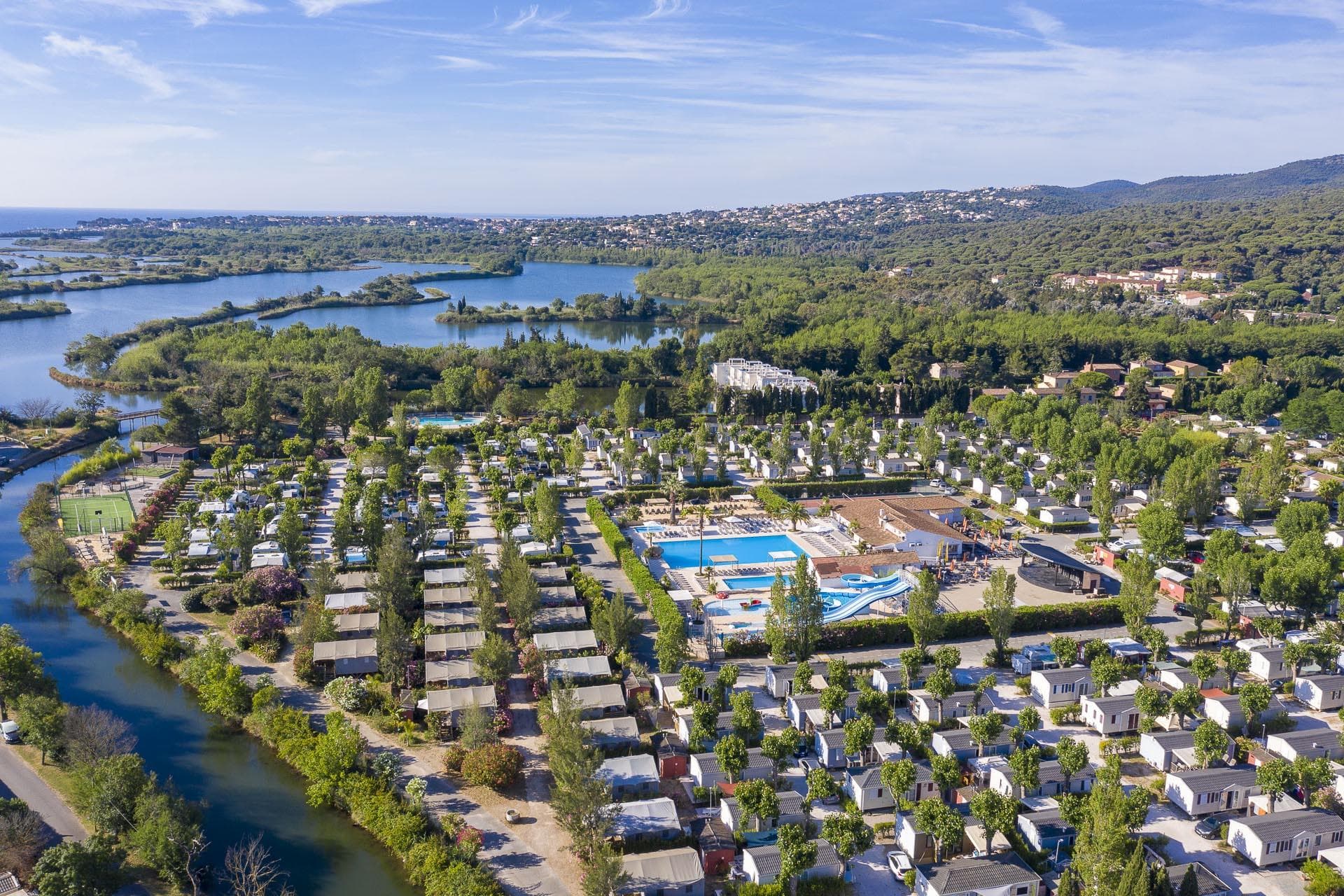 A scenery from Camping Sandaya Riviera d'Azur
