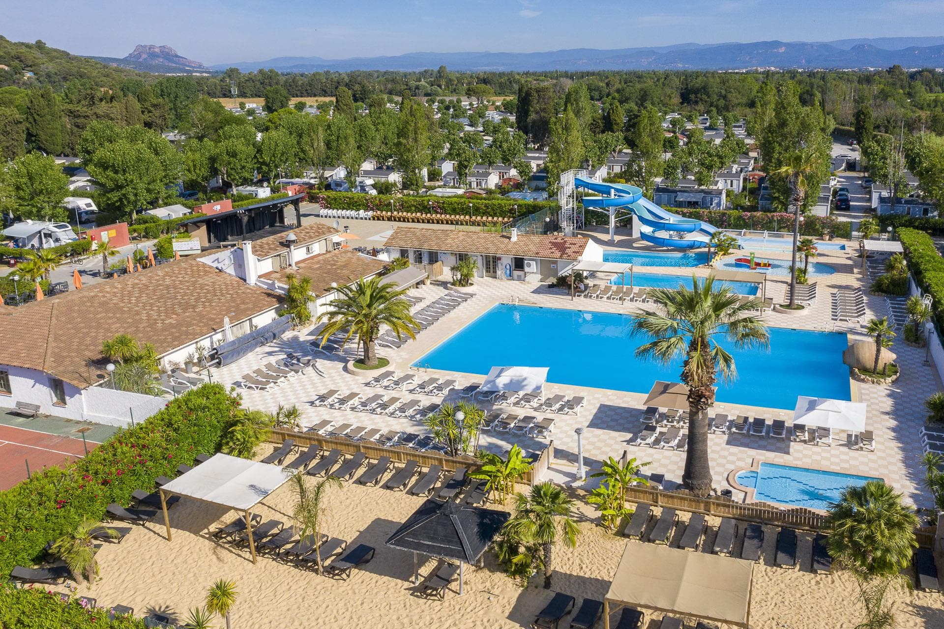 A scenery from Camping Sandaya Riviera d'Azur