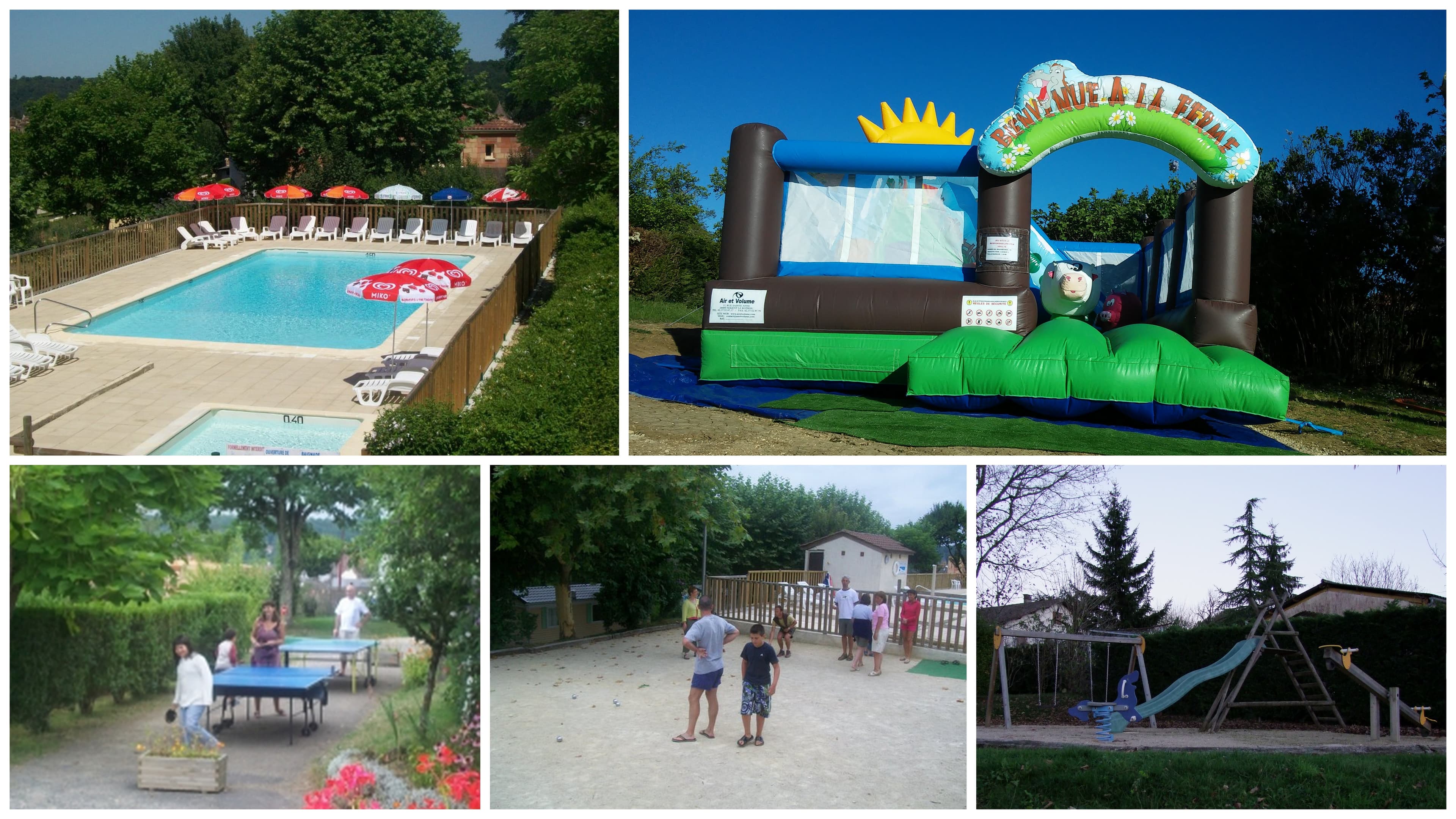 A scenery from CAMPING LA BASTIDE
