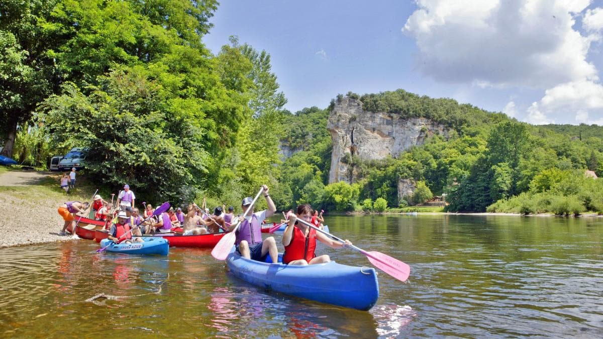 A scenery from Camping La Bouysse
