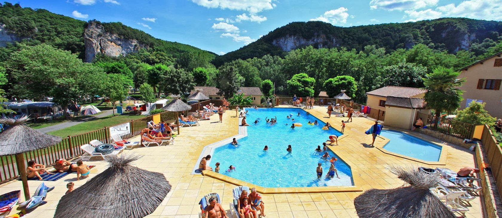 A scenery from Camping La Bouysse