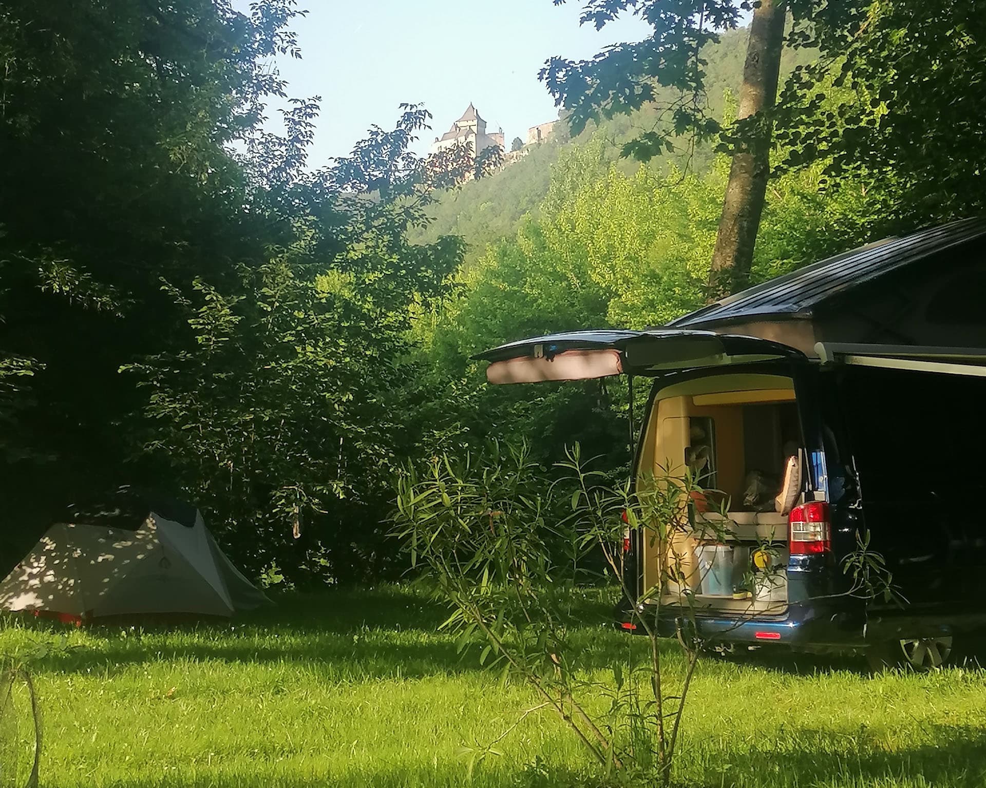 A scenery from Camping les Cinq Châteaux