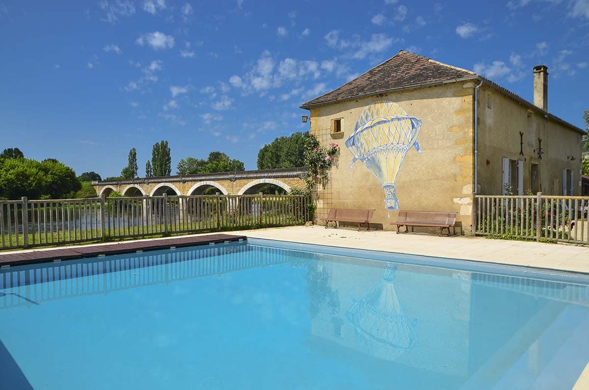 A scenery from Camping Le Garrit