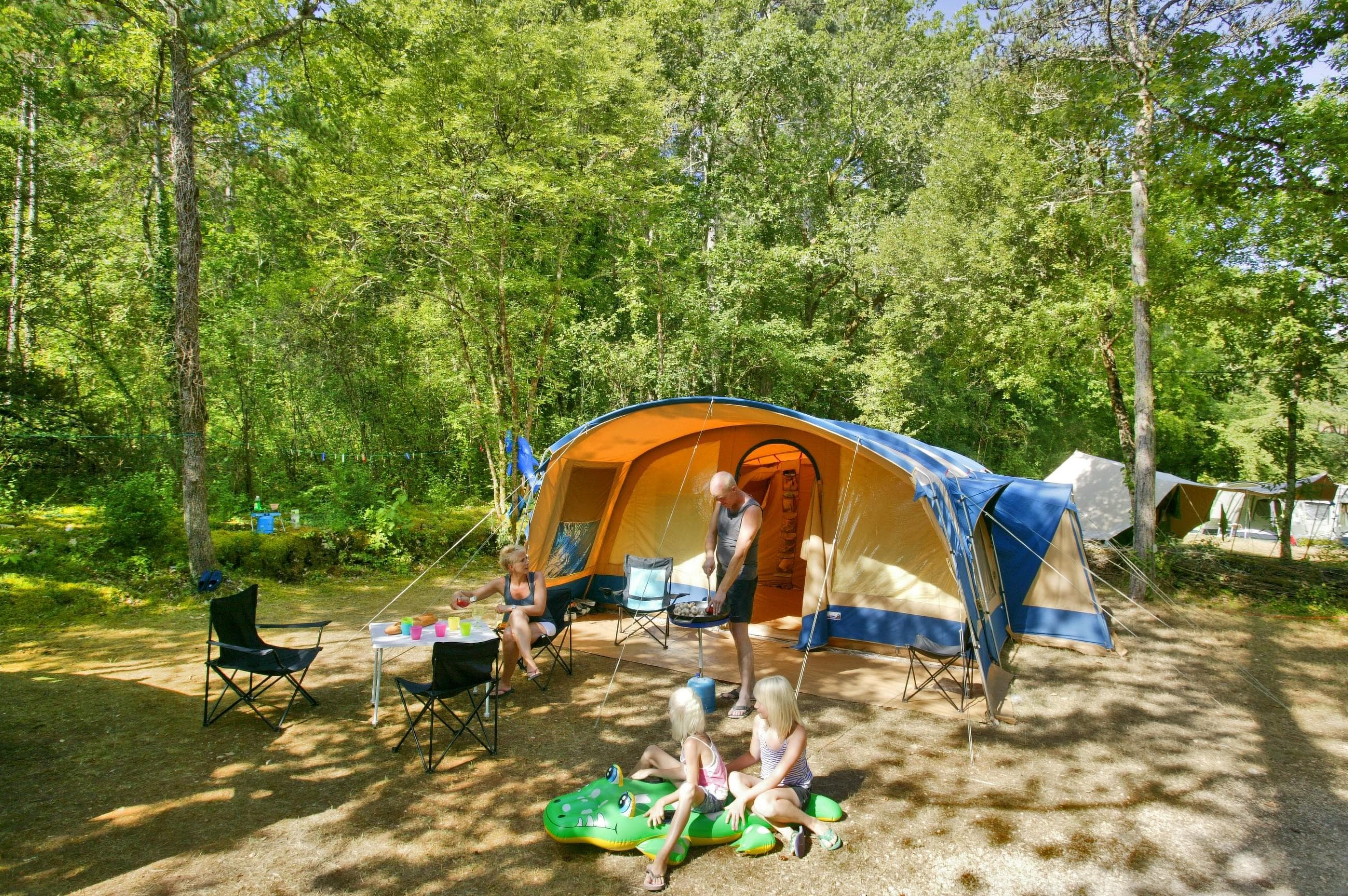 A scenery from Camping La Peyrugue