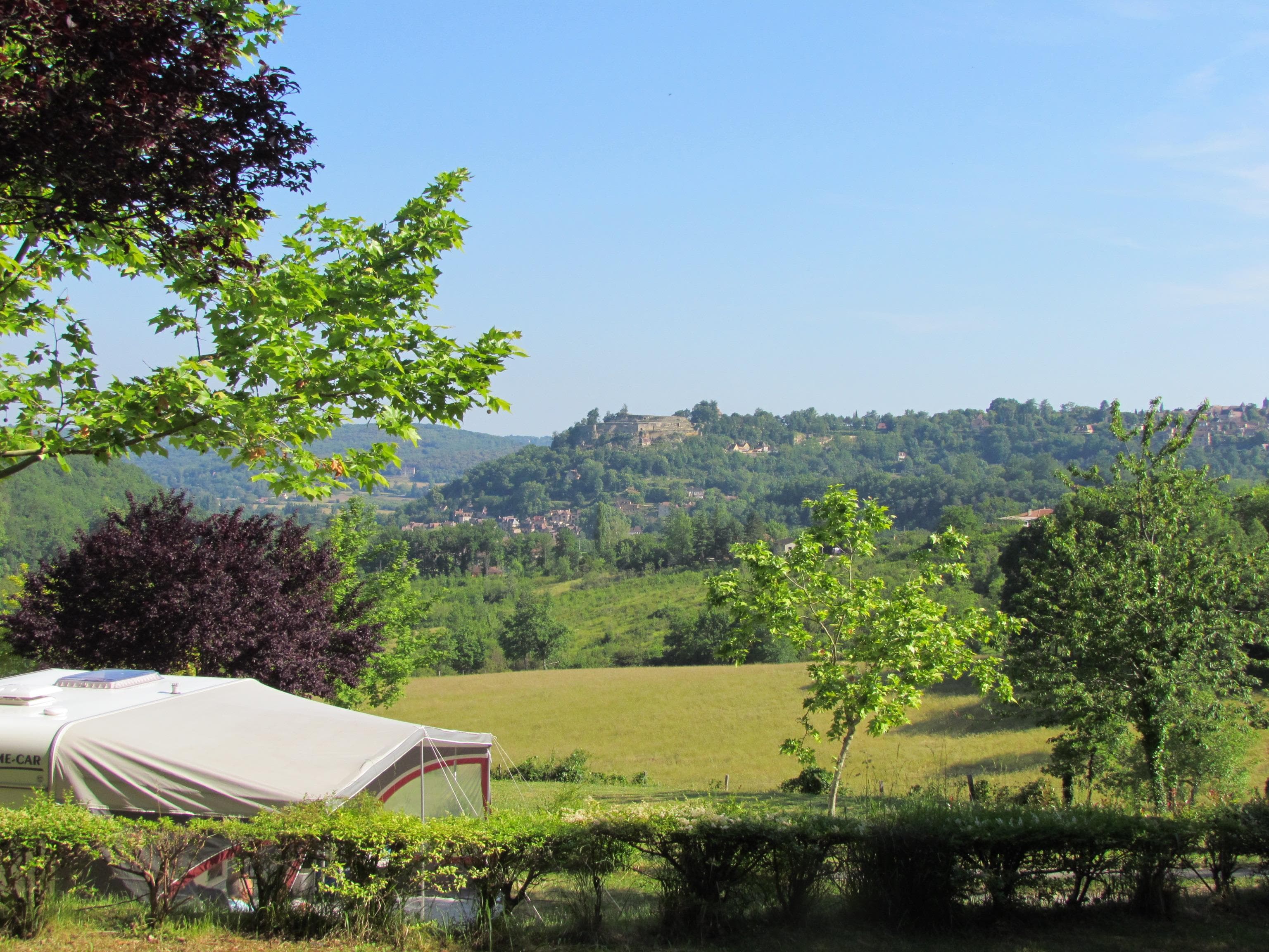 A scenery from Camping Le Pech de Caumont