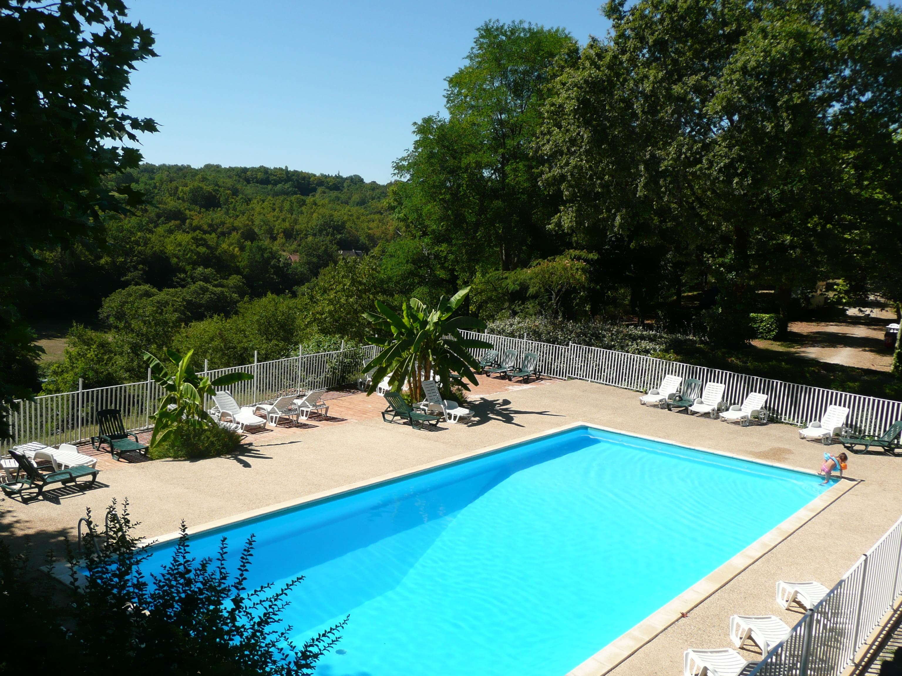 A scenery from Camping Le Pech de Caumont