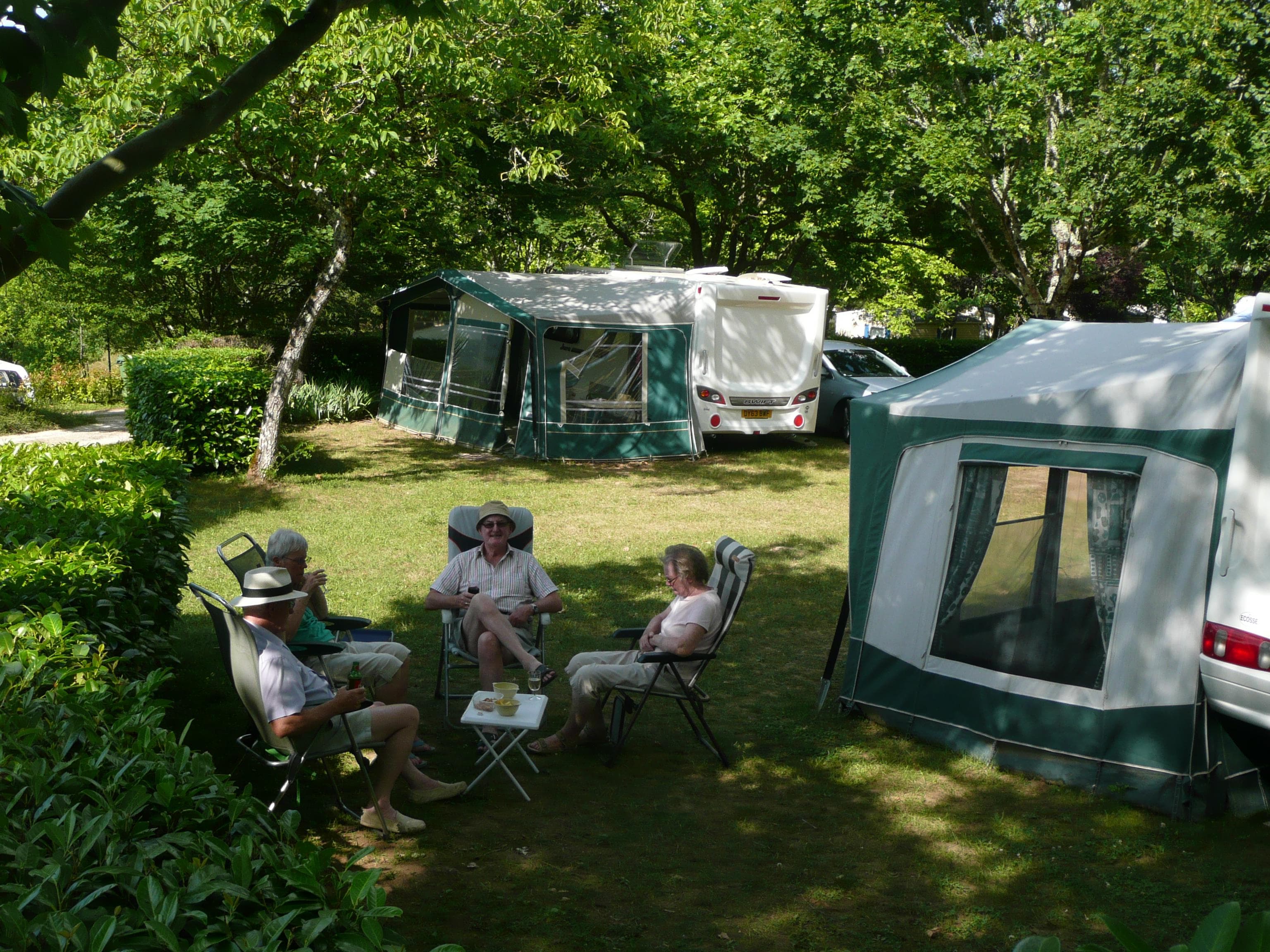 A scenery from Camping Le Pech de Caumont