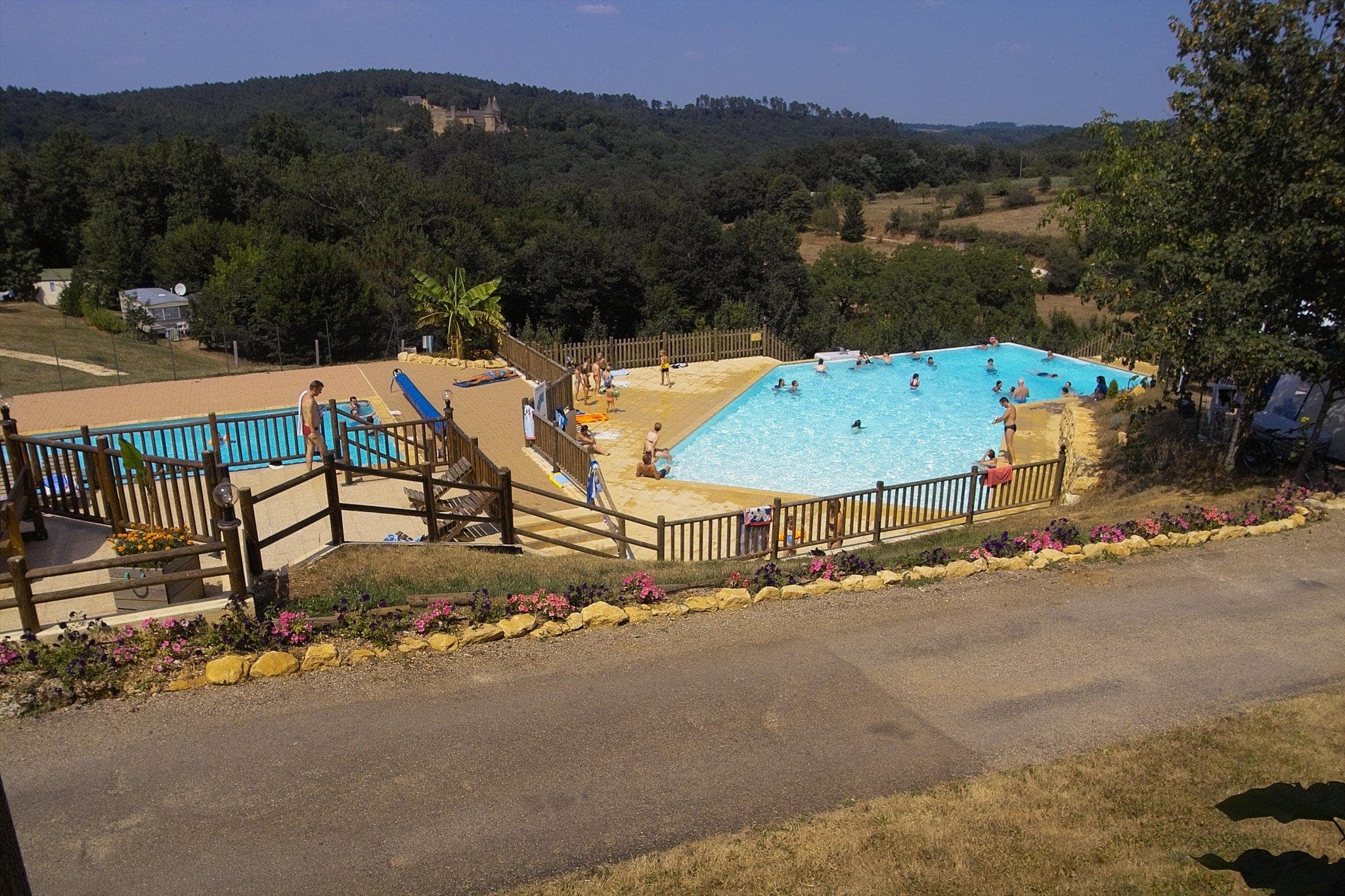 A scenery from La Ferme de Villeneuve