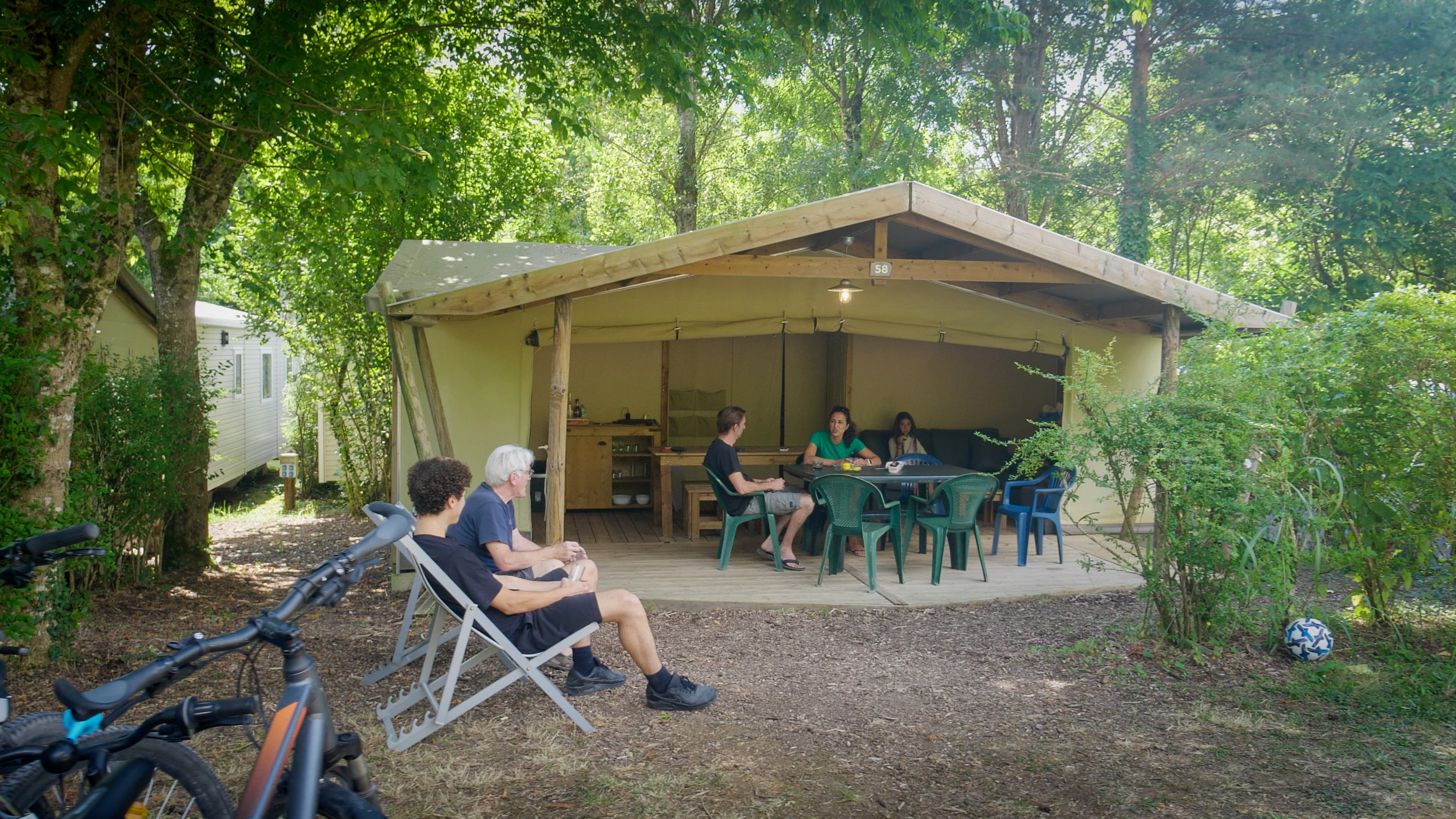 A scenery from CAMPING LA LENOTTE