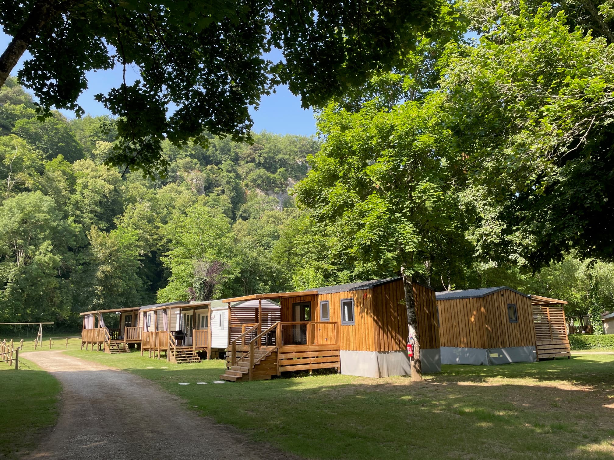 A scenery from Camping Le Moulin de Caudon