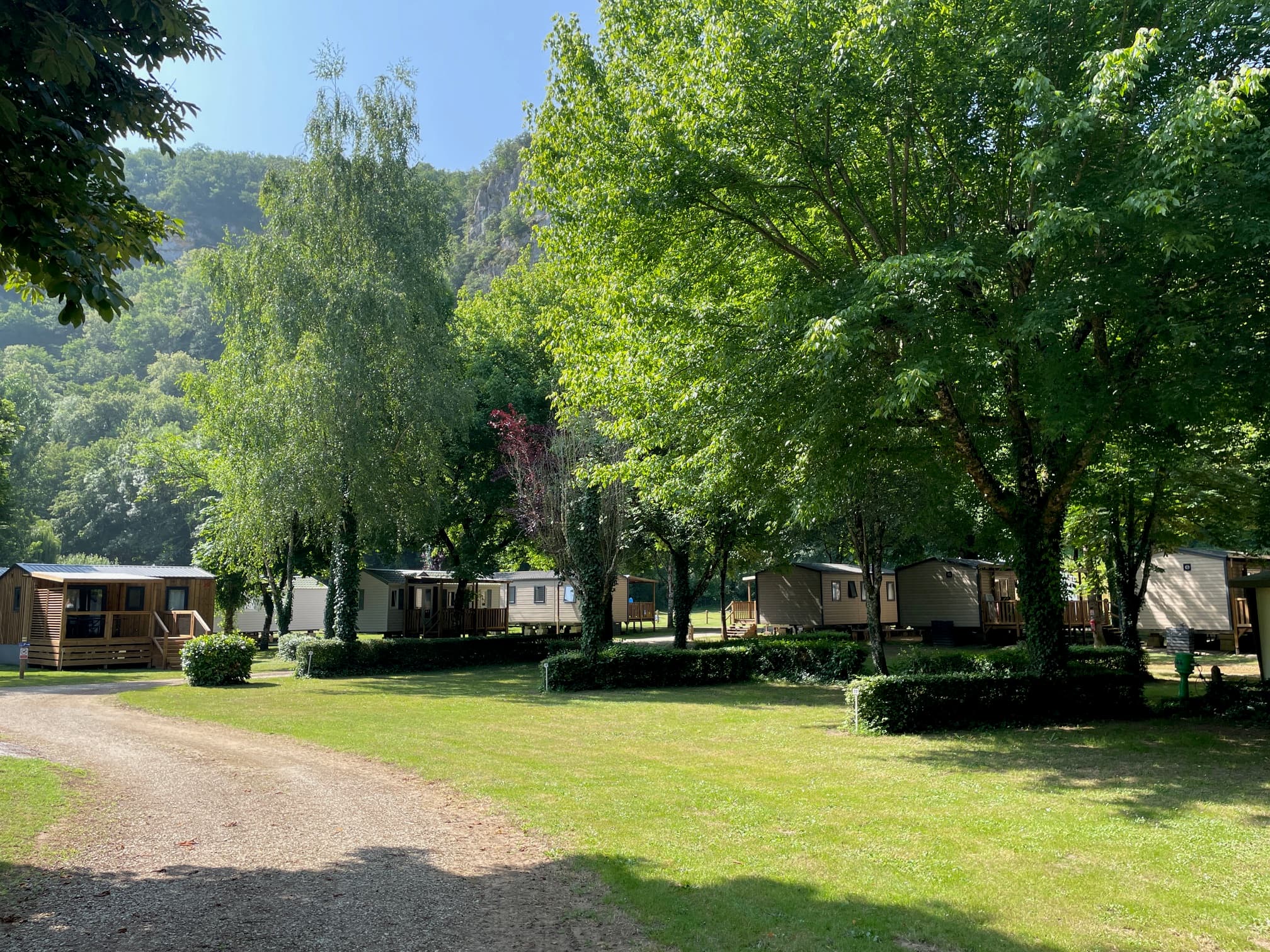 A scenery from Camping Le Moulin de Caudon