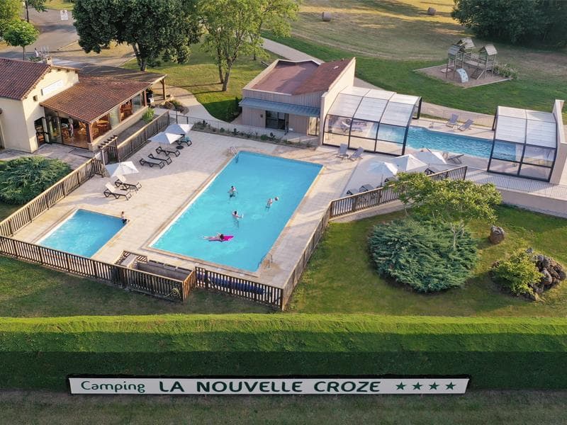 A scenery from Camping La Nouvelle Croze