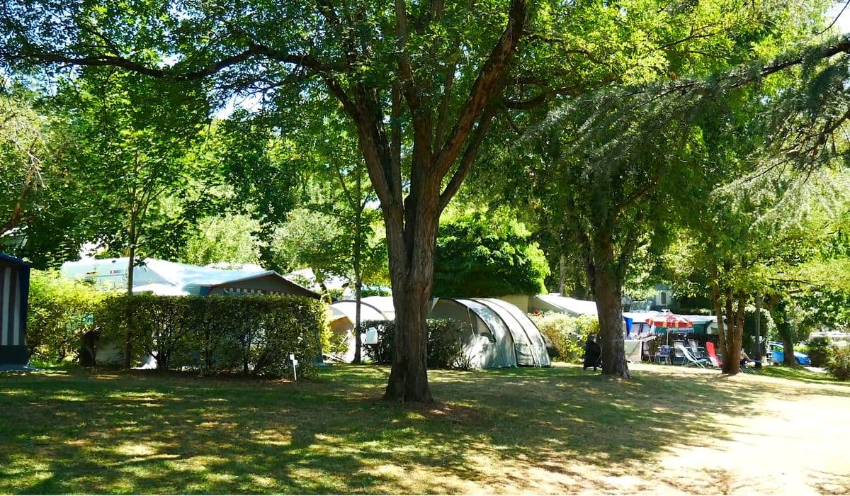 A scenery from Camping La Butte