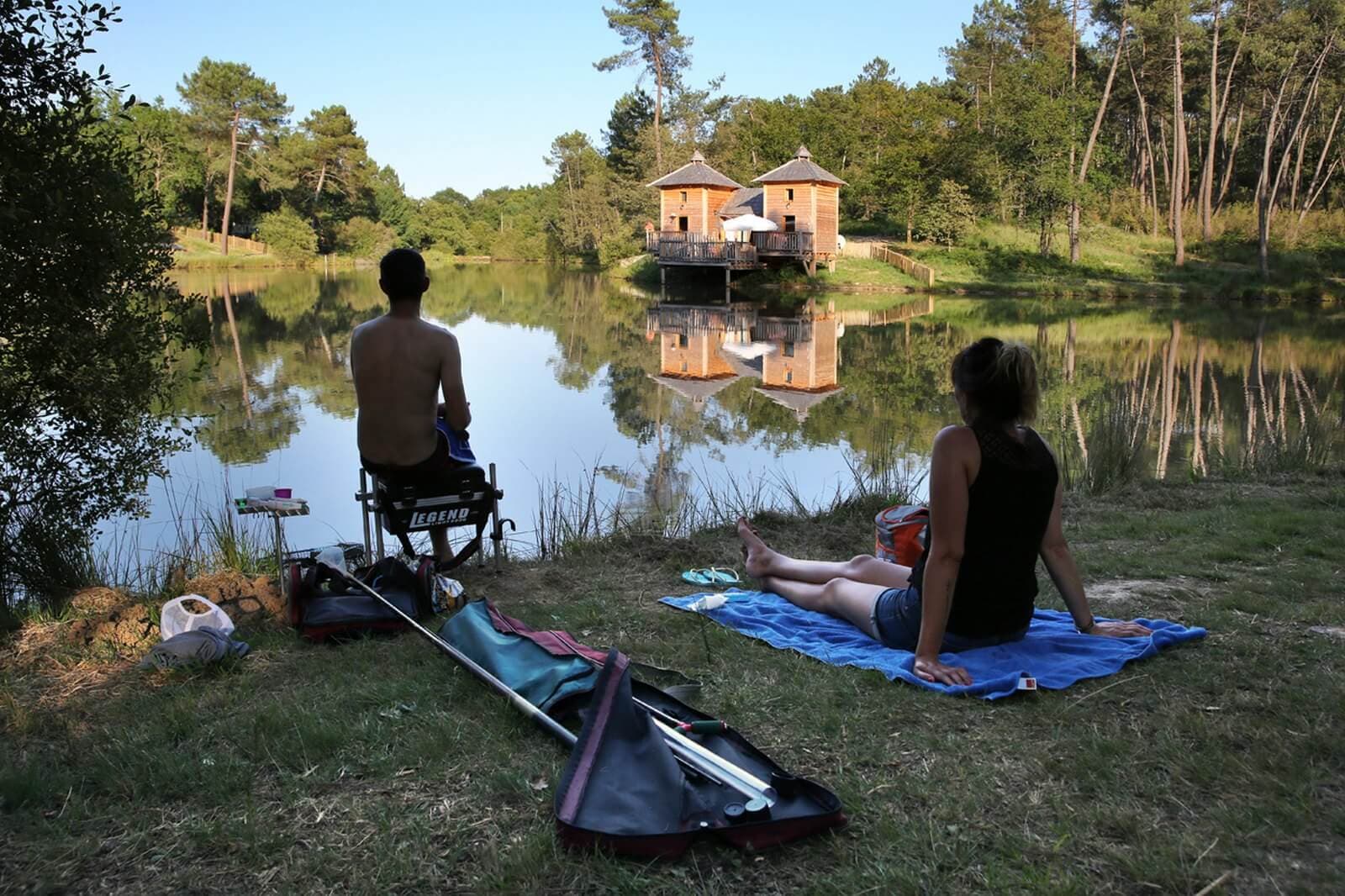 A scenery from Domaine de l'Etang de Bazange | Sites et Paysages