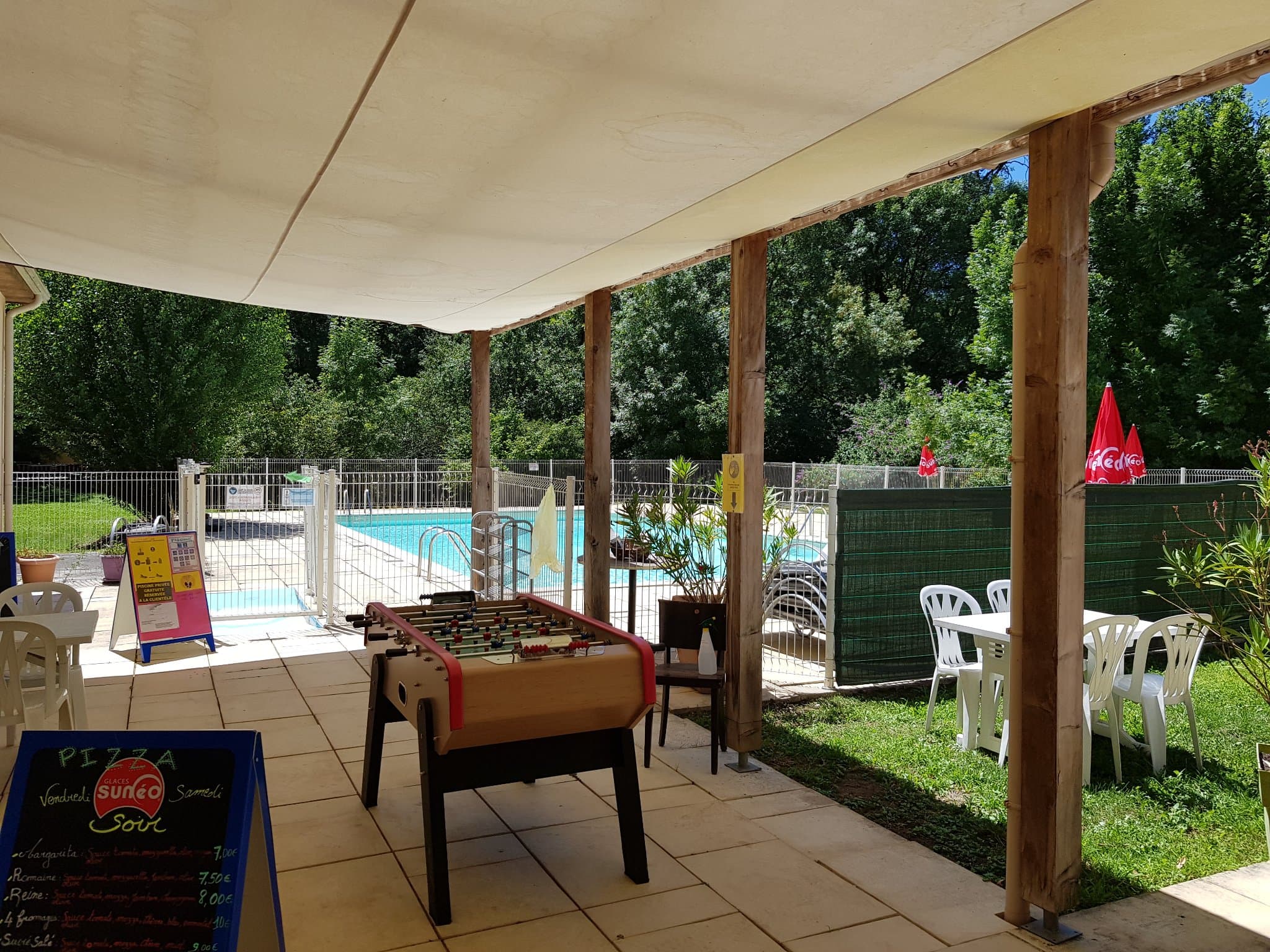 A scenery from Camping de l'Ilot