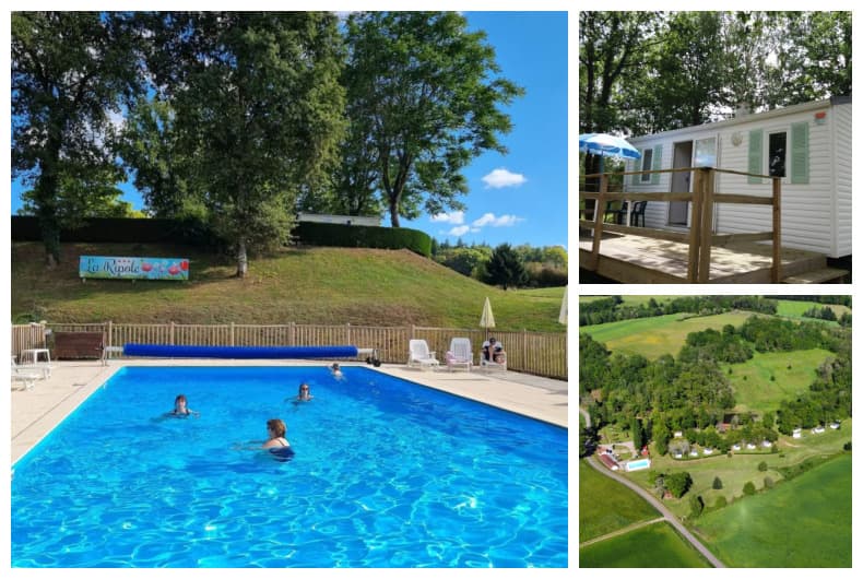 A scenery from Camping La Ripole