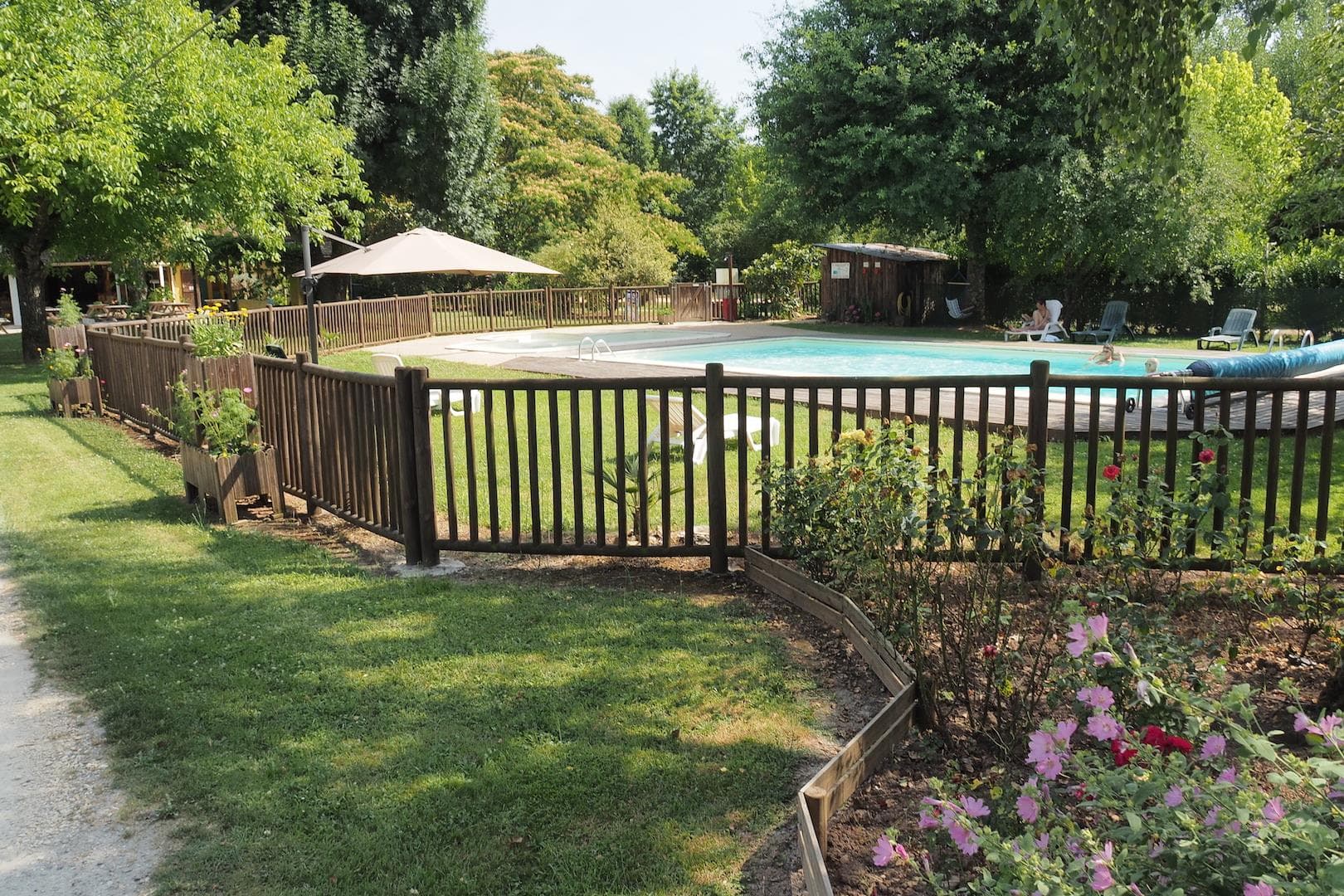 A scenery from Camping la Ferme de Perdigat