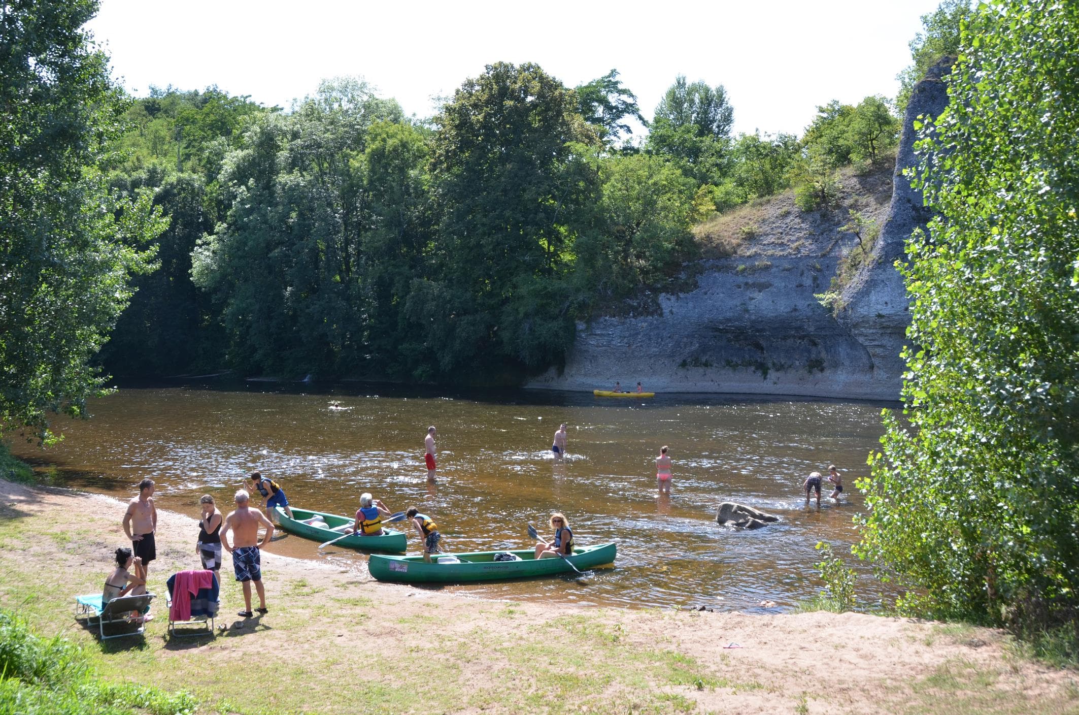 A scenery from CAMPING Paradis Le Rocher DE LA Granelle