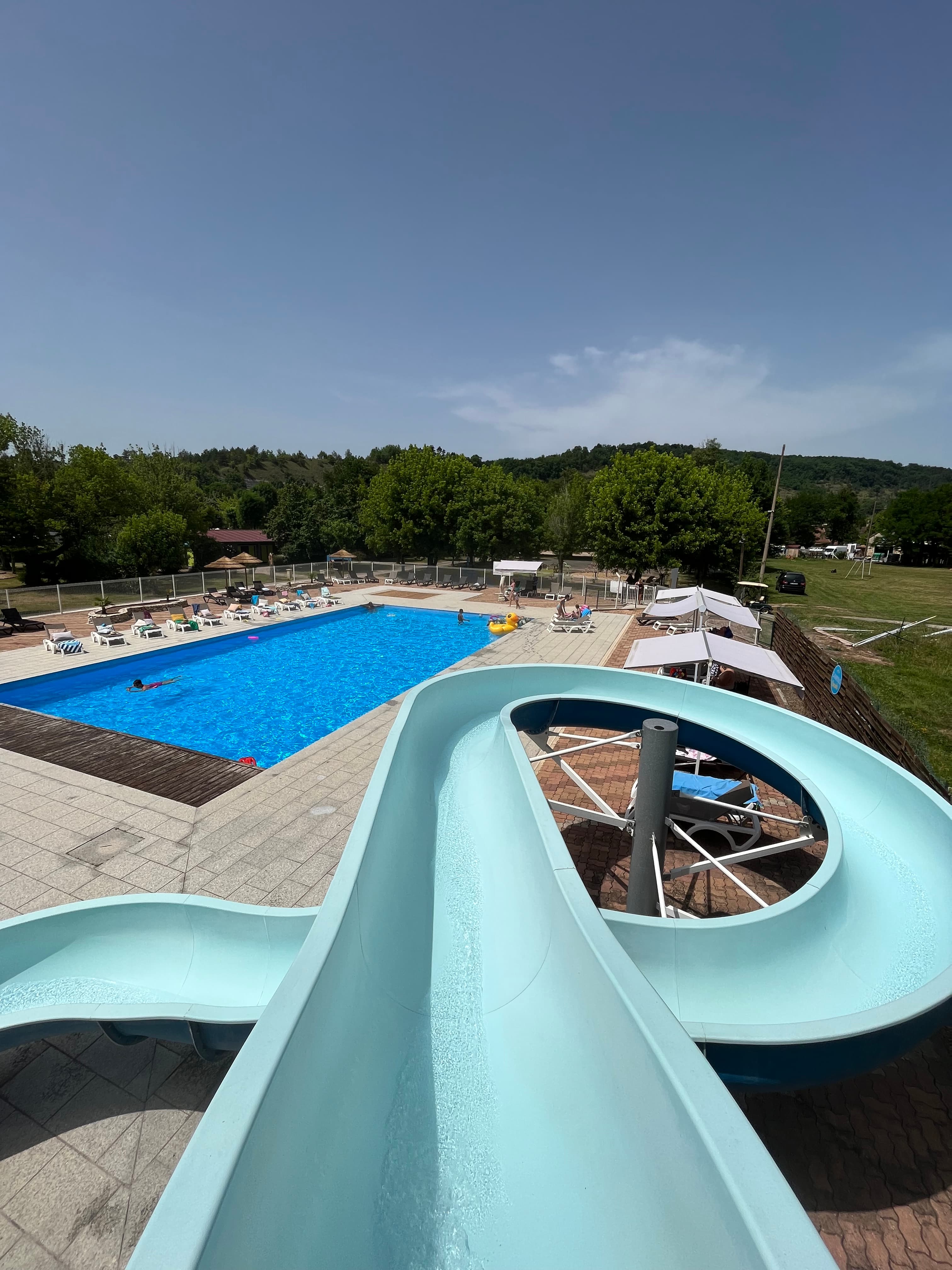 A scenery from CAMPING Paradis Le Rocher DE LA Granelle