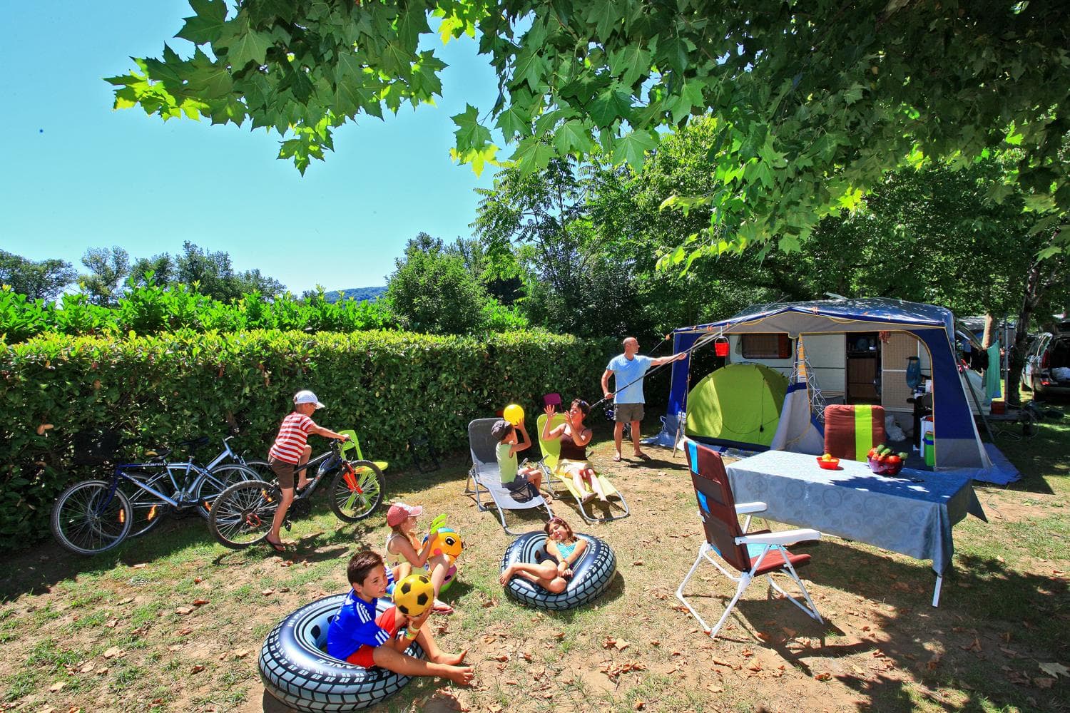 A scenery from Le Plein Air des Bories