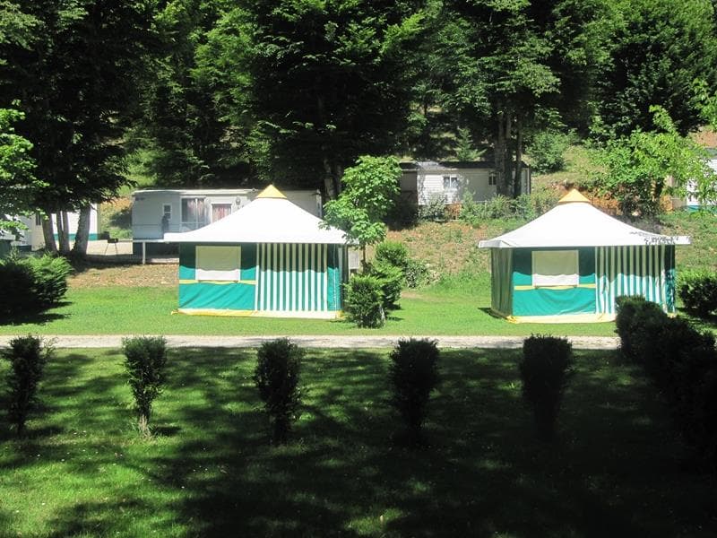 A scenery from Camping Le Roc de Lavandre