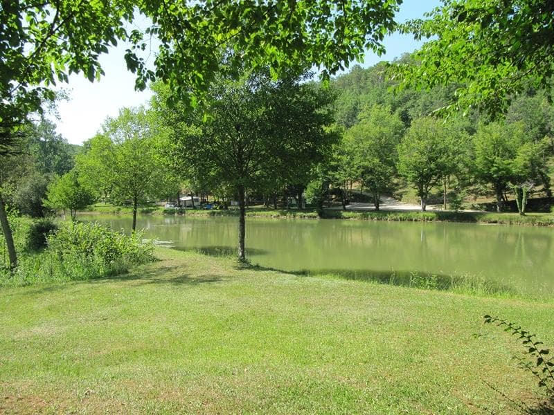 A scenery from Camping Le Roc de Lavandre