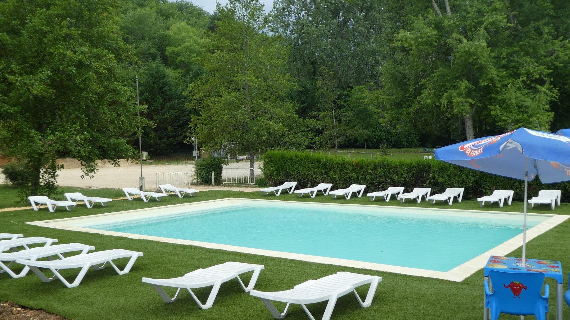 A scenery from Camping Le Roc de Lavandre