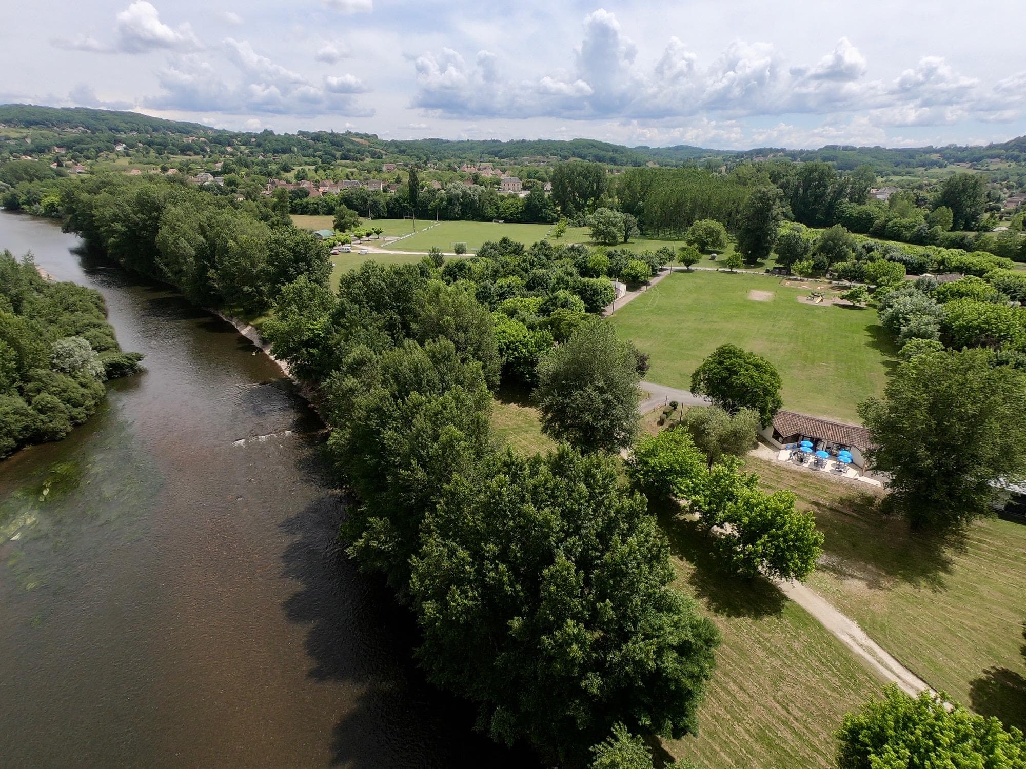 A scenery from Camping Municipal Le Bourniou