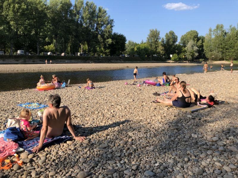A scenery from Camping Municipal Le Bourniou