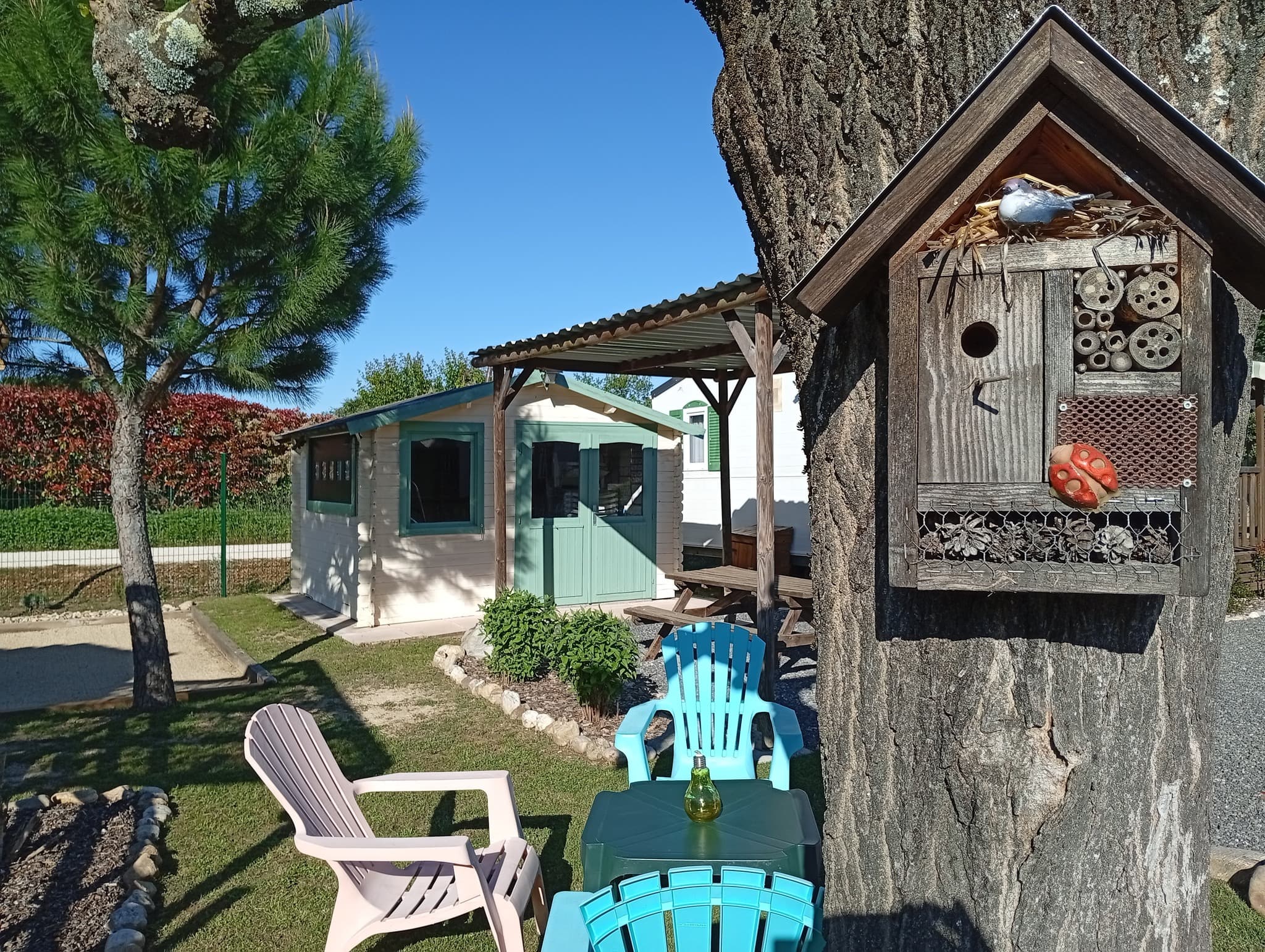 A scenery from Camping l'Olivier
