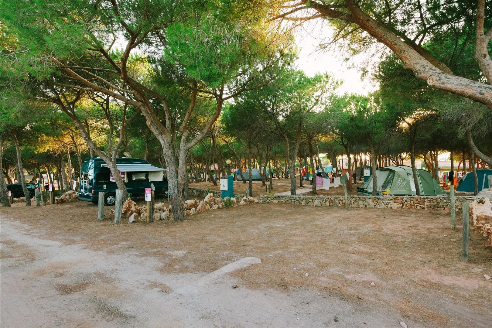 A scenery from Camping Village Glamping Torre del Porticciolo