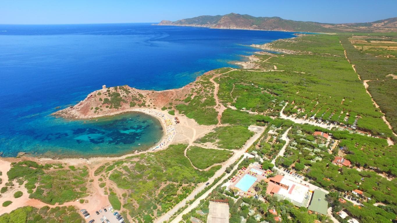 A scenery from Camping Village Glamping Torre del Porticciolo