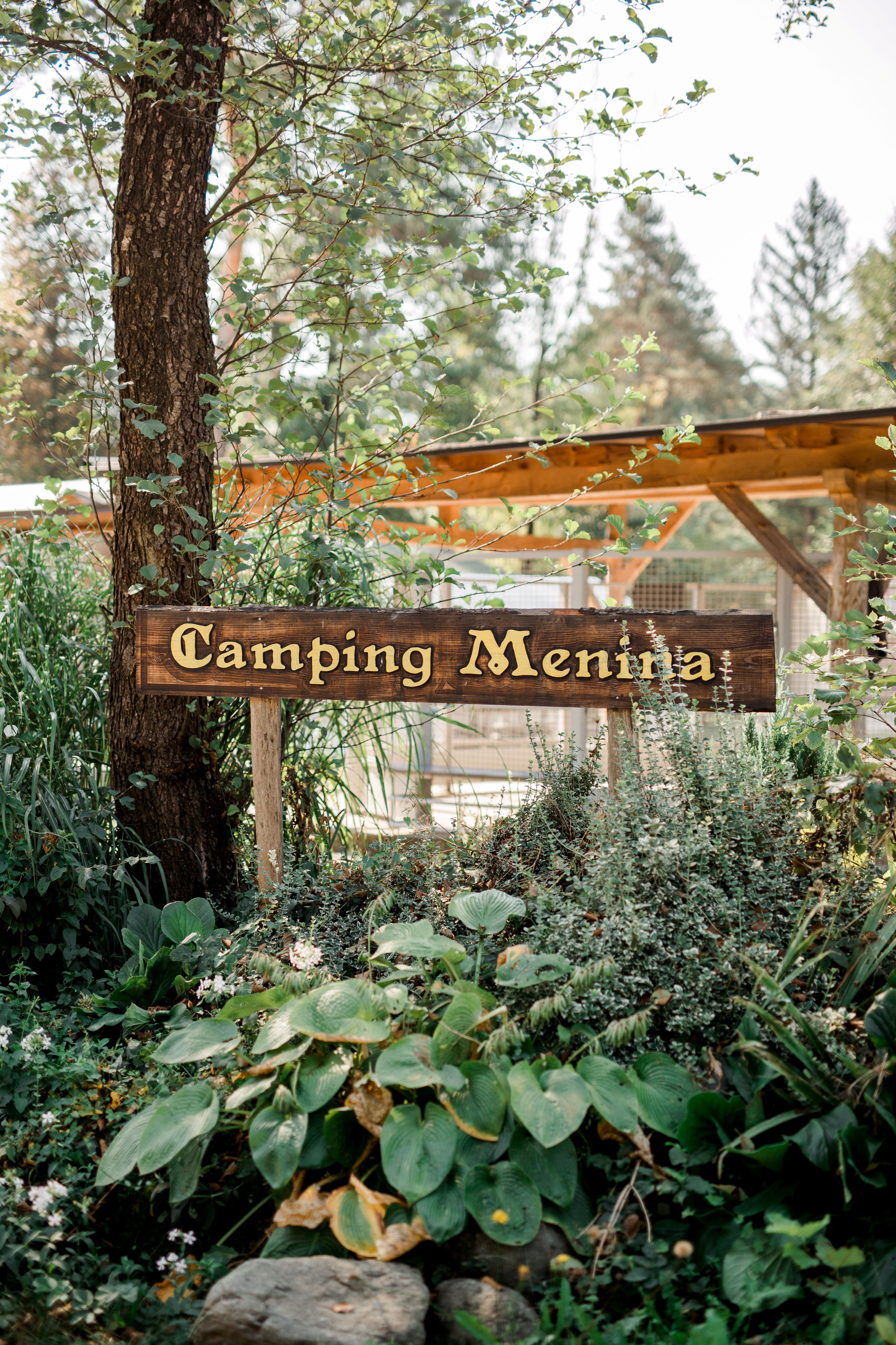 A scenery from Camping Menina