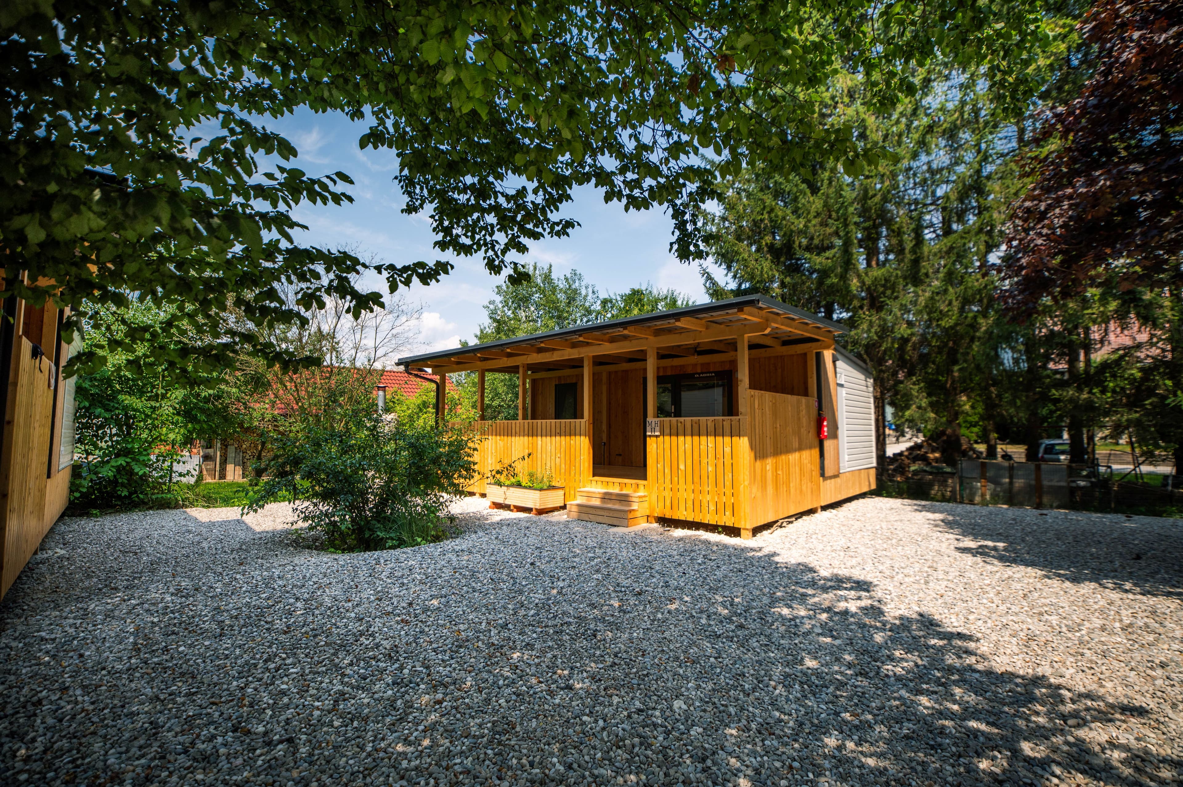 A scenery from Camping Menina